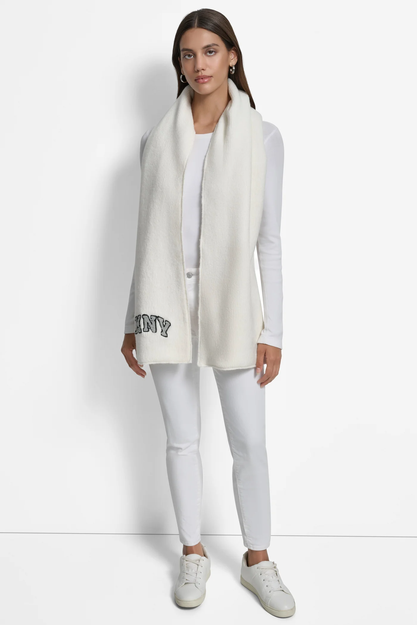 VARSITY KNIT LOGO SCARF - Image 5