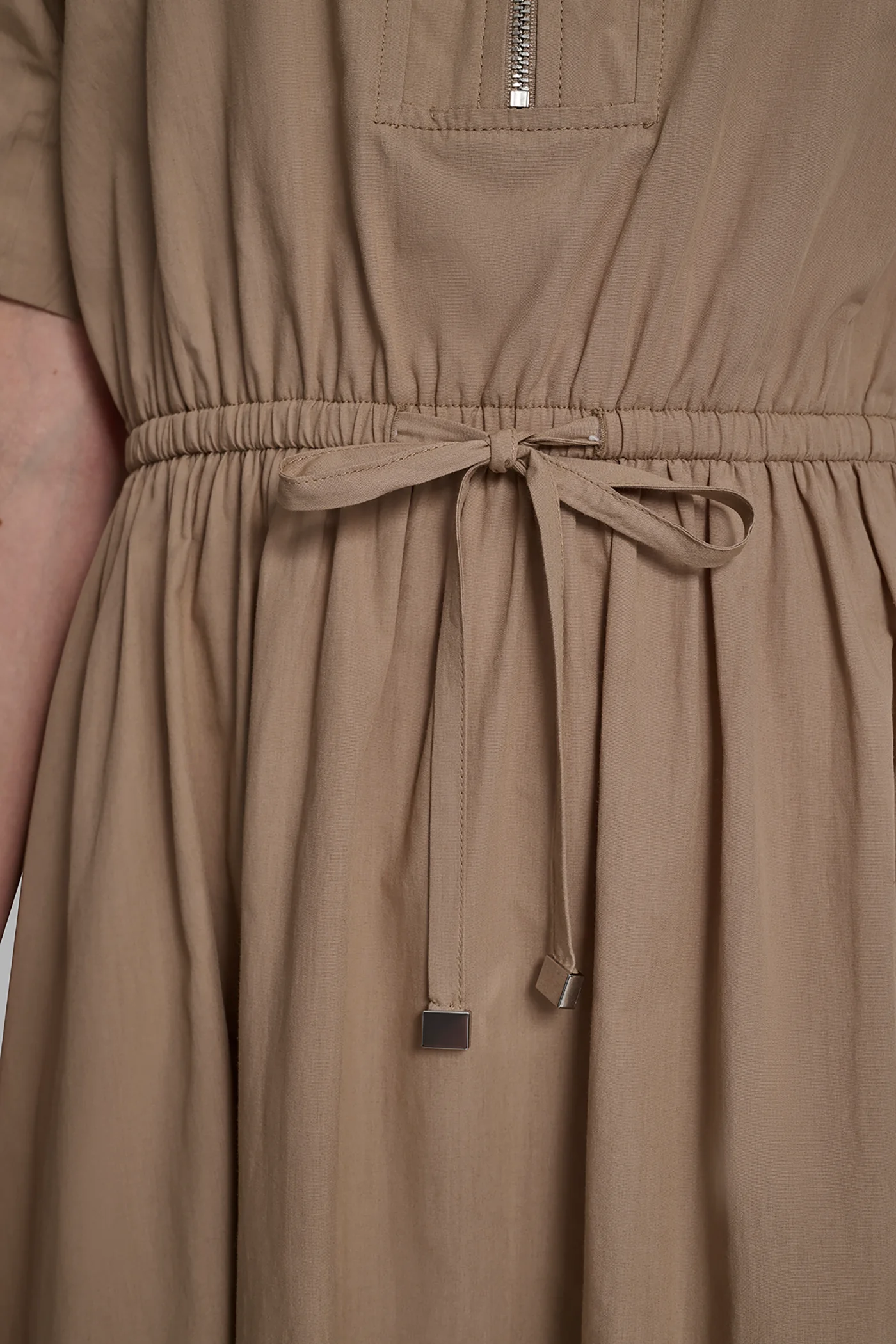 ZIPPER SHIRT DRESS - Image 6