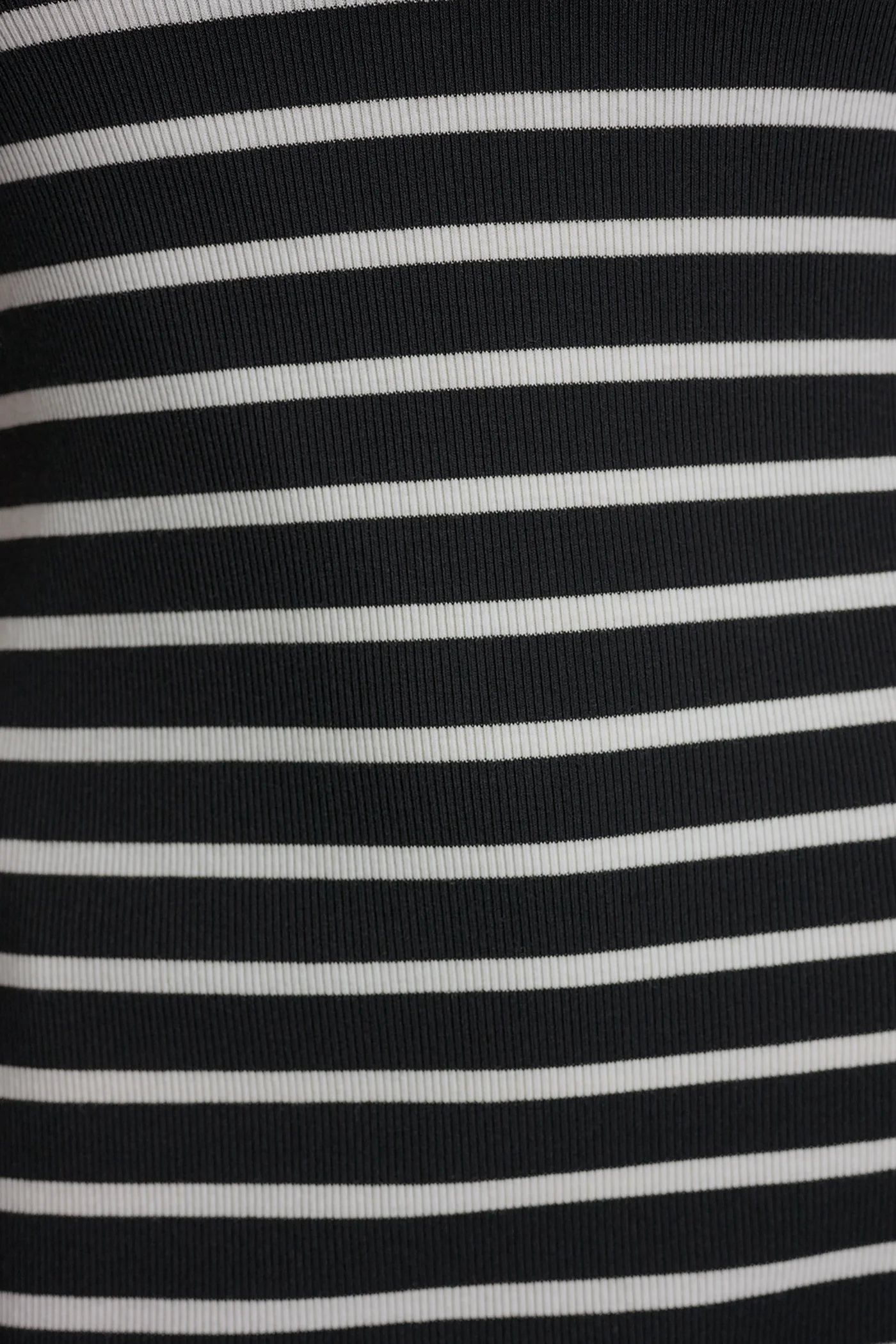 SLEEVELESS RIBBED POLO DRESS - Image 7