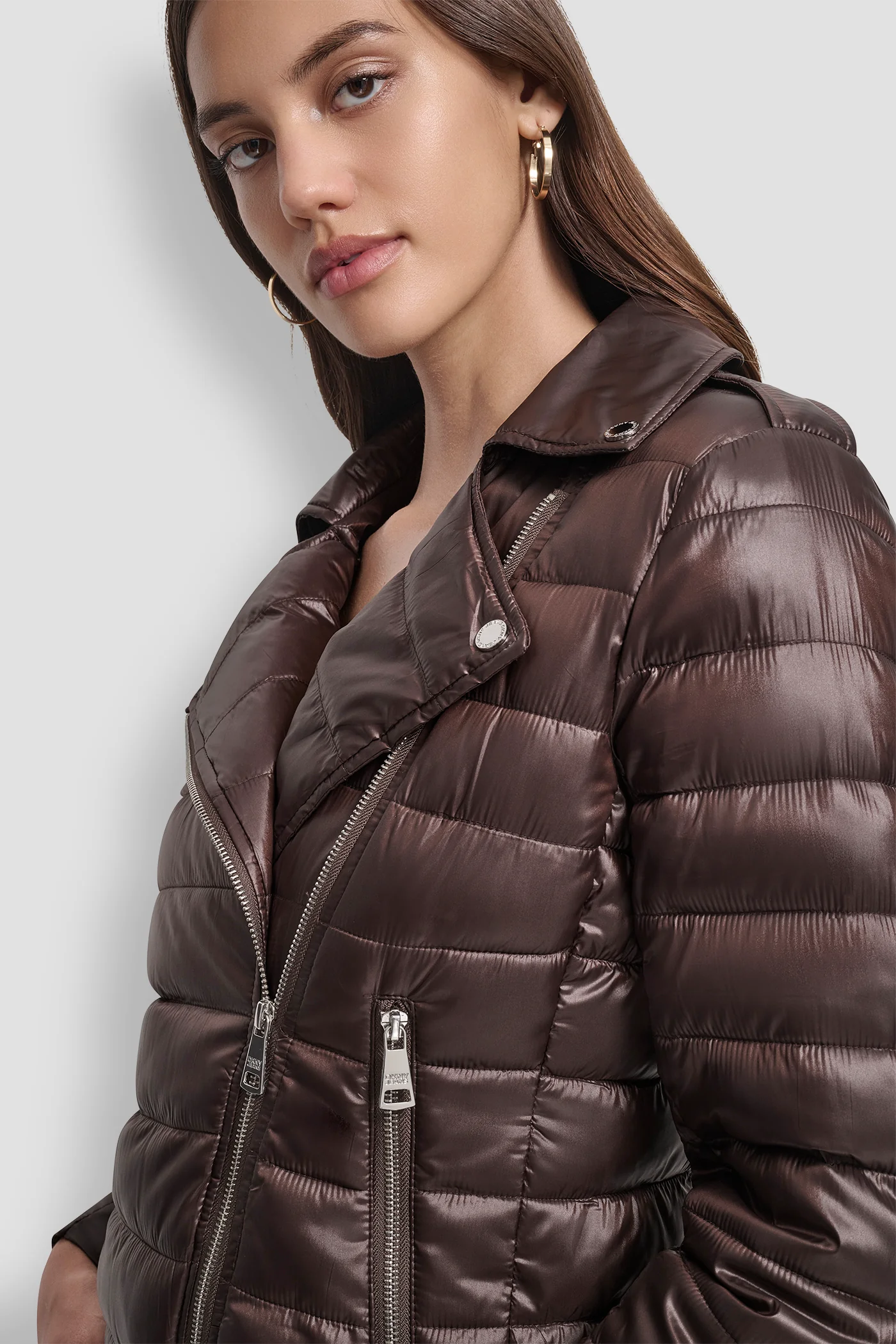 MOTO-STYLE PUFFER JACKET - Image 4
