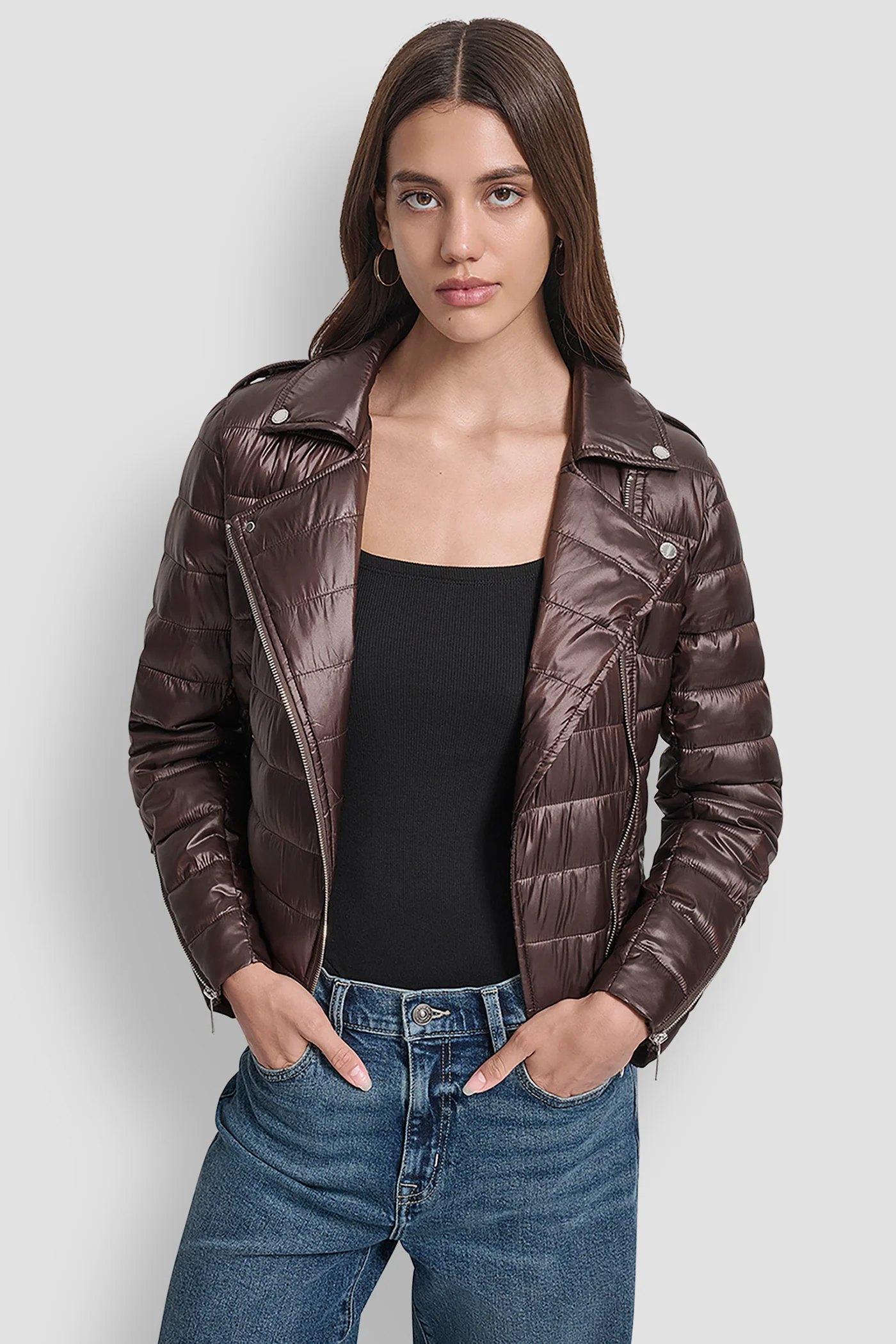 MOTO-STYLE PUFFER JACKET - Image 6