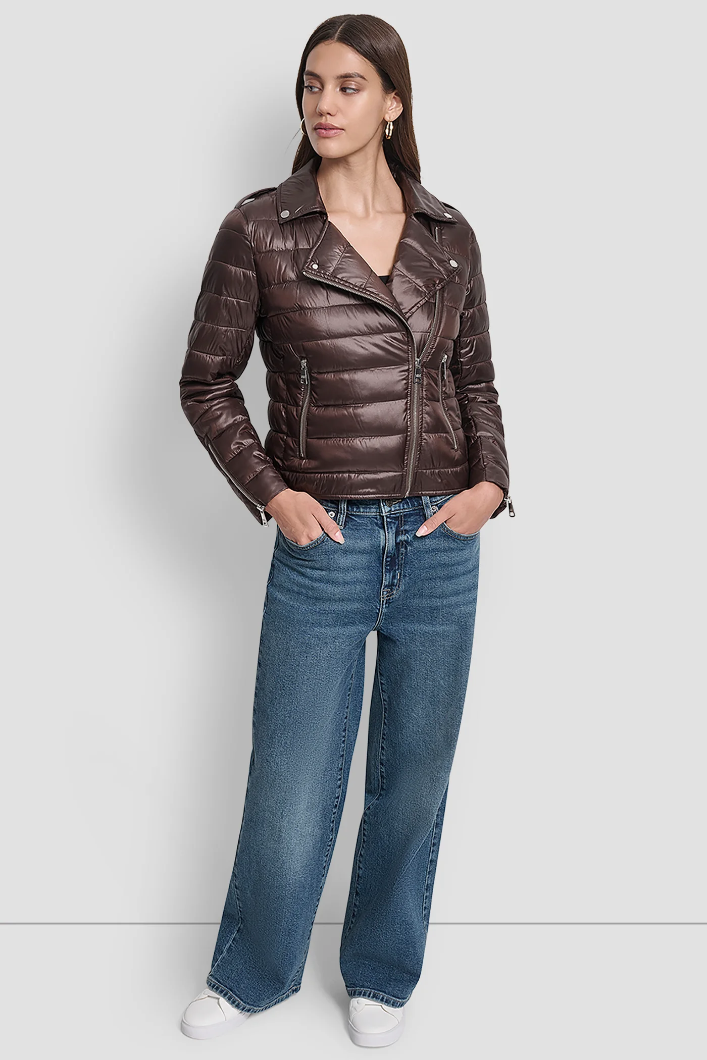 MOTO-STYLE PUFFER JACKET - Image 7