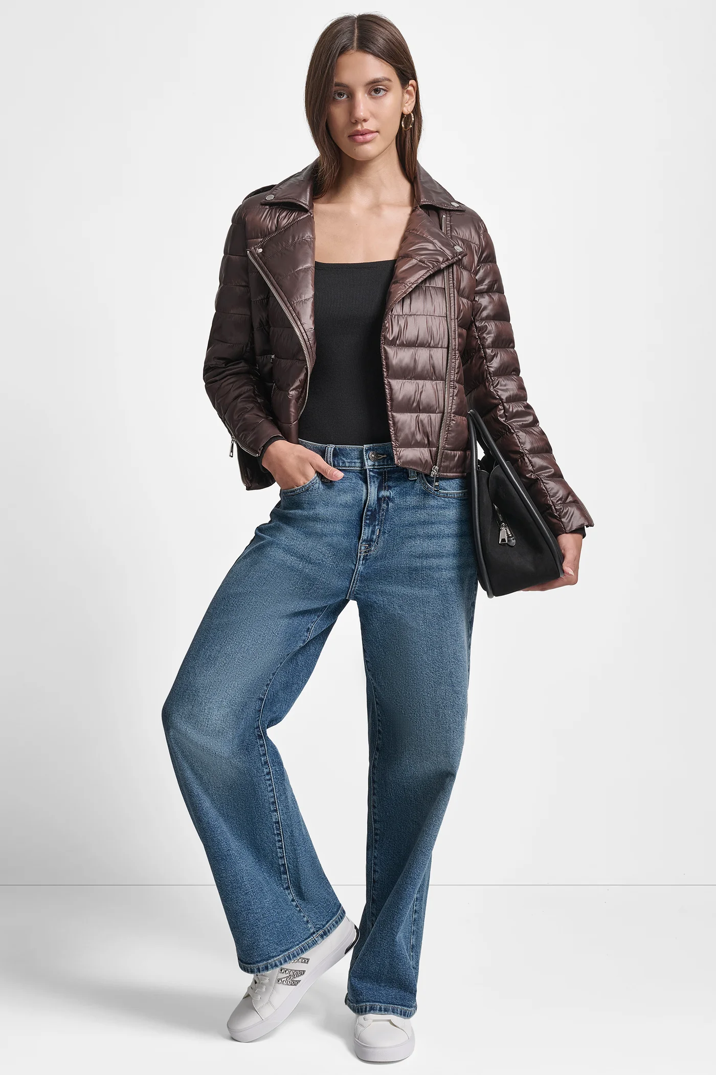 MOTO-STYLE PUFFER JACKET - Image 8