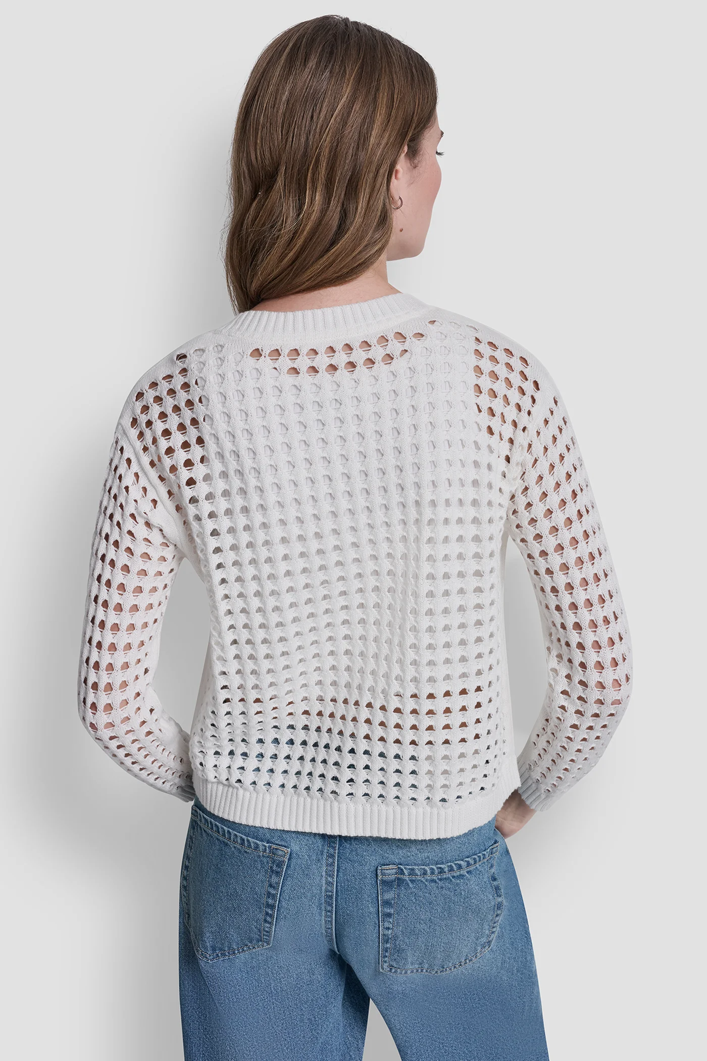 OPEN STITCH CARDIGAN - Image 3