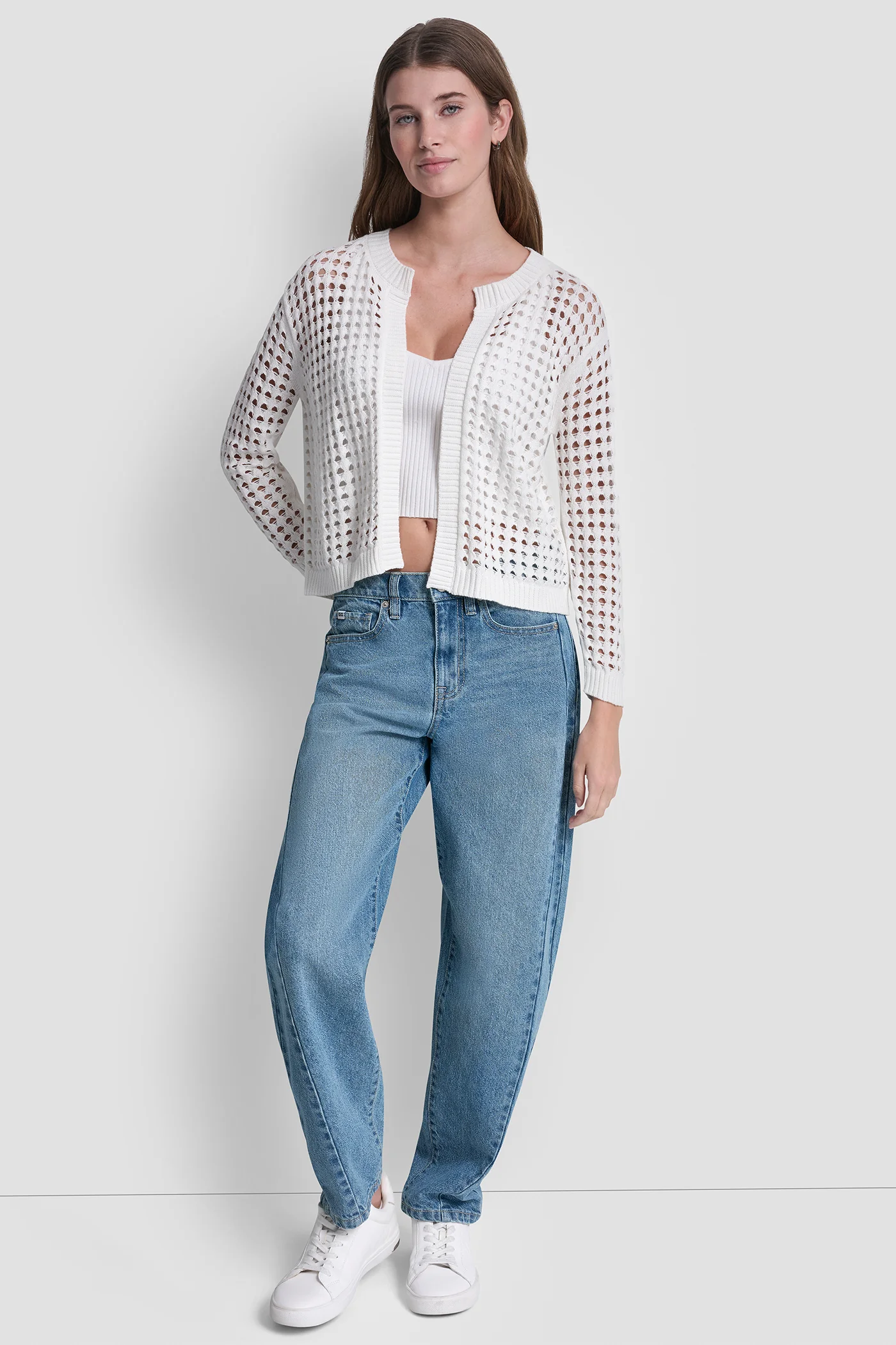 OPEN STITCH CARDIGAN - Image 5