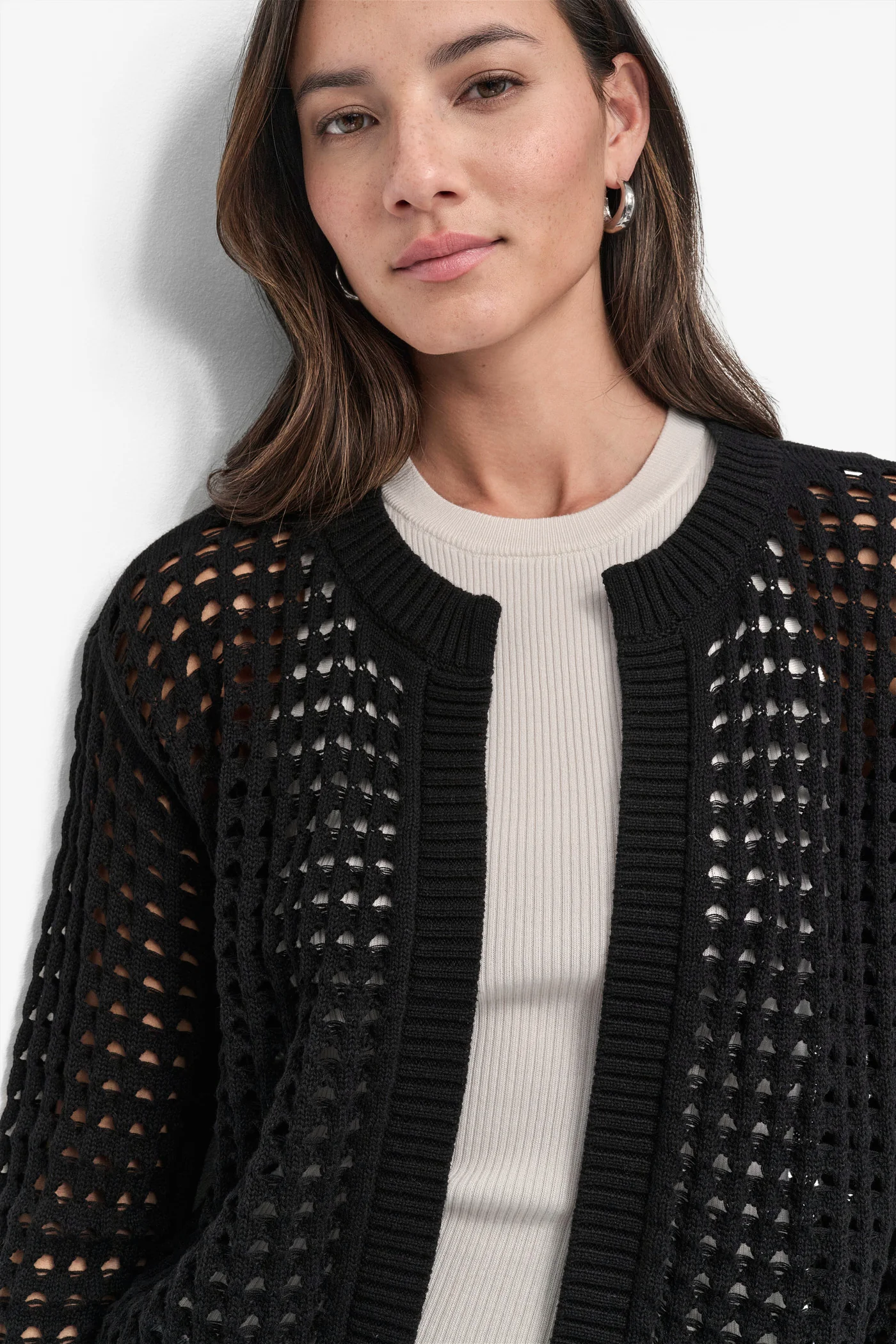 OPEN STITCH CARDIGAN - Image 5