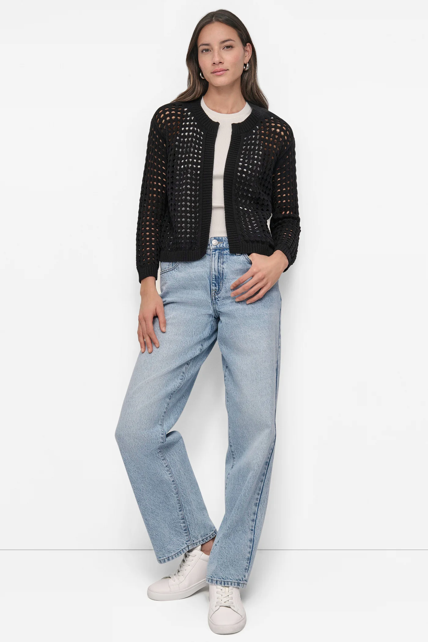 OPEN STITCH CARDIGAN - Image 6