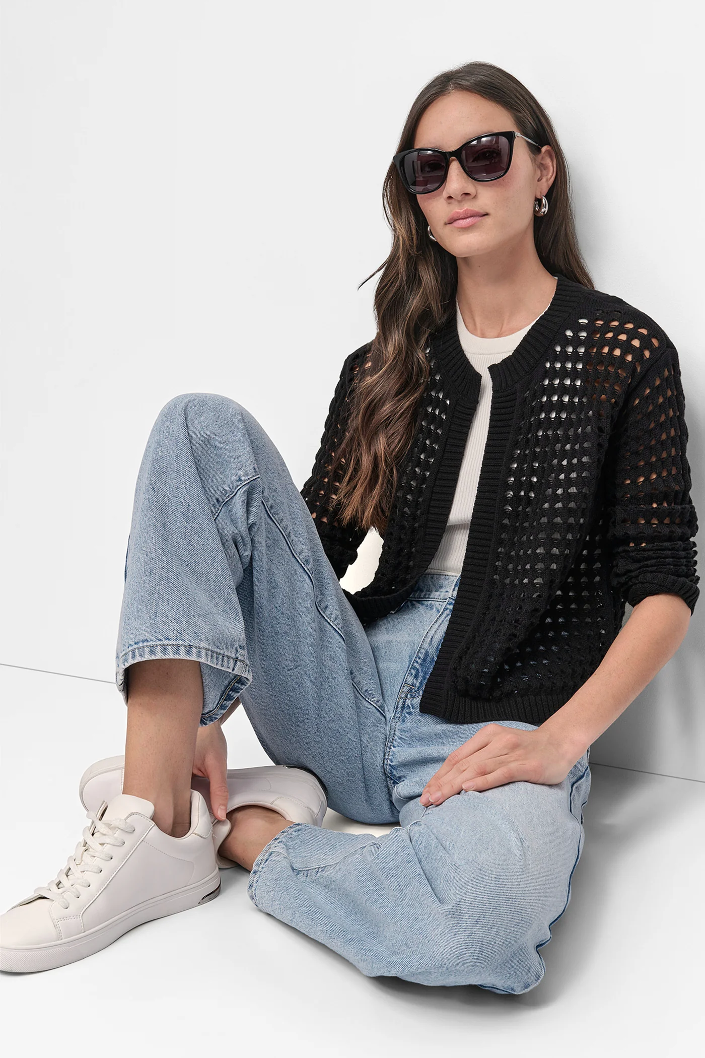 OPEN STITCH CARDIGAN - Image 7