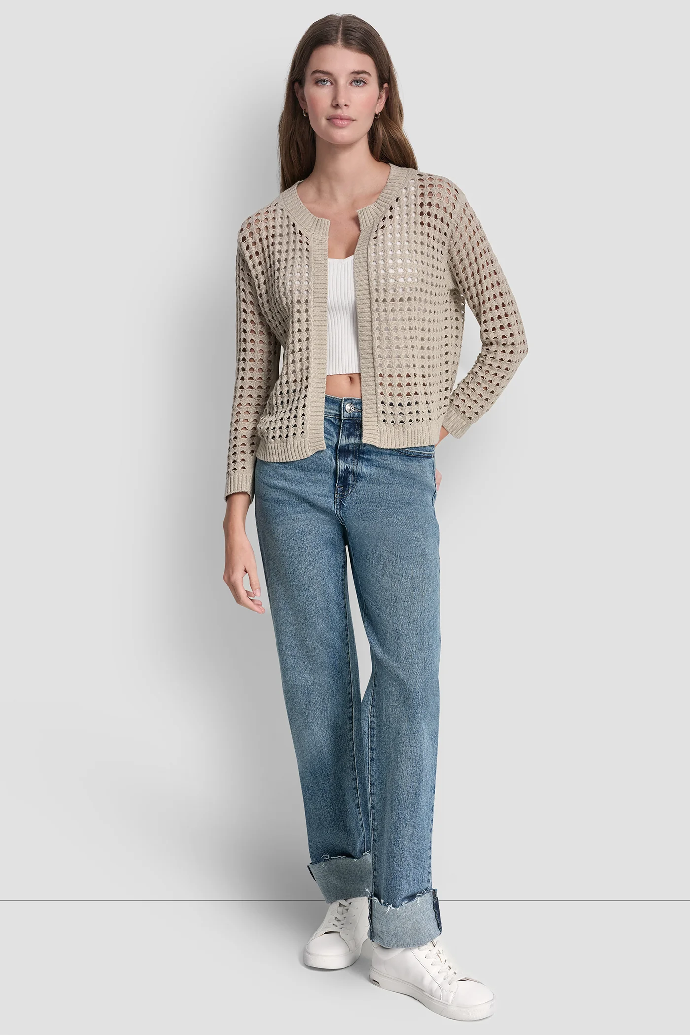 OPEN-STITCH CARDIGAN - Image 4