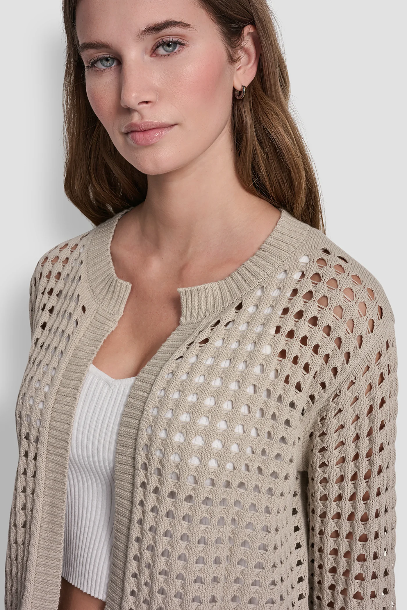 OPEN-STITCH CARDIGAN - Image 5