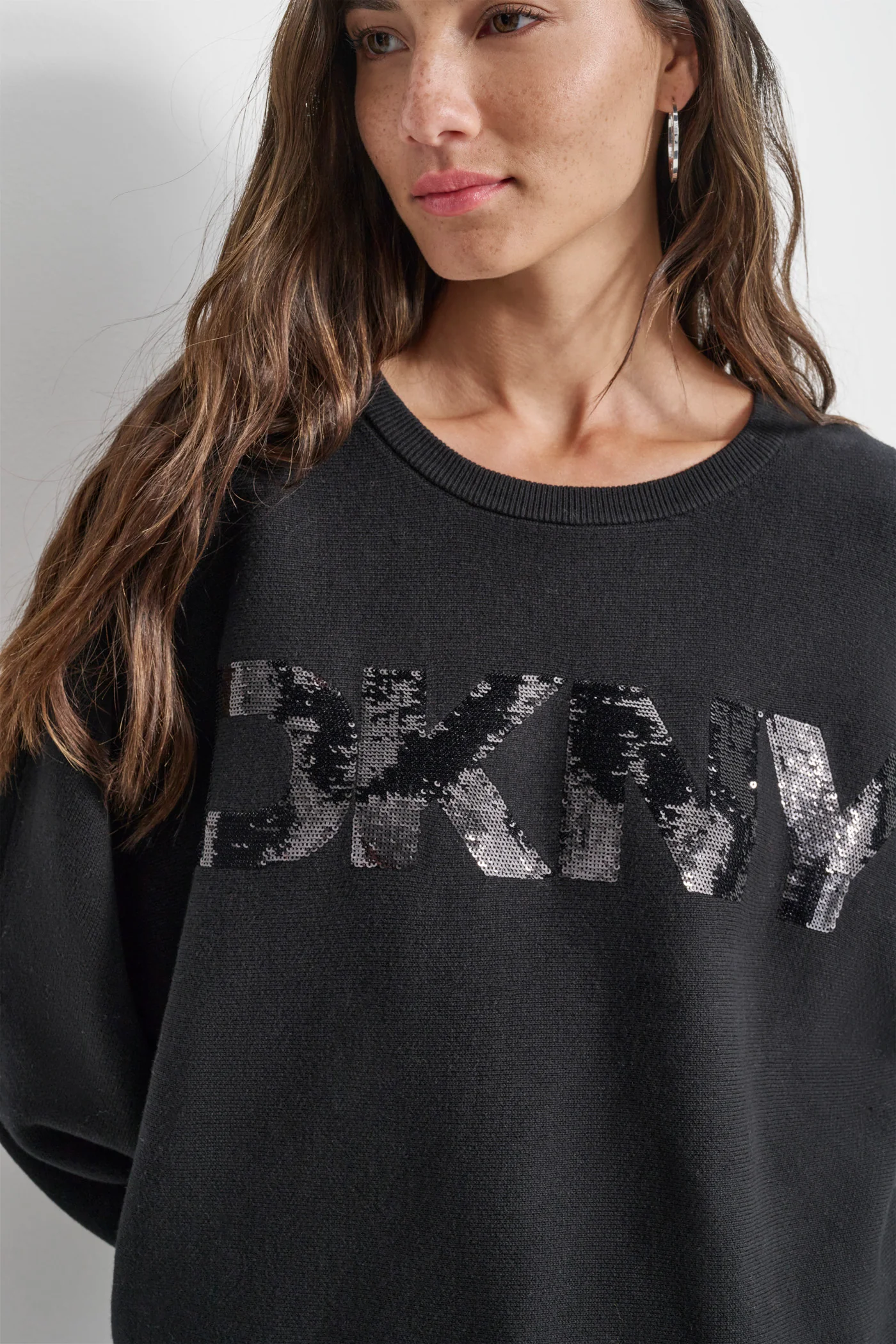 SEQUIN LOGO SWEATER - Image 4