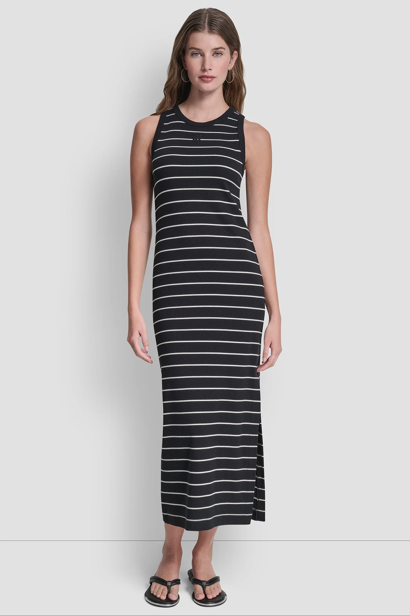 RIBBED TANK MAXI DRESS