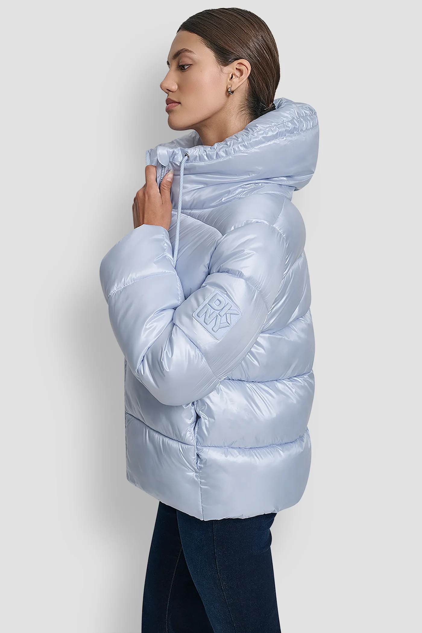 FUNNEL-NECK LIGHTWEIGHT PUFFER JACKET - Image 3