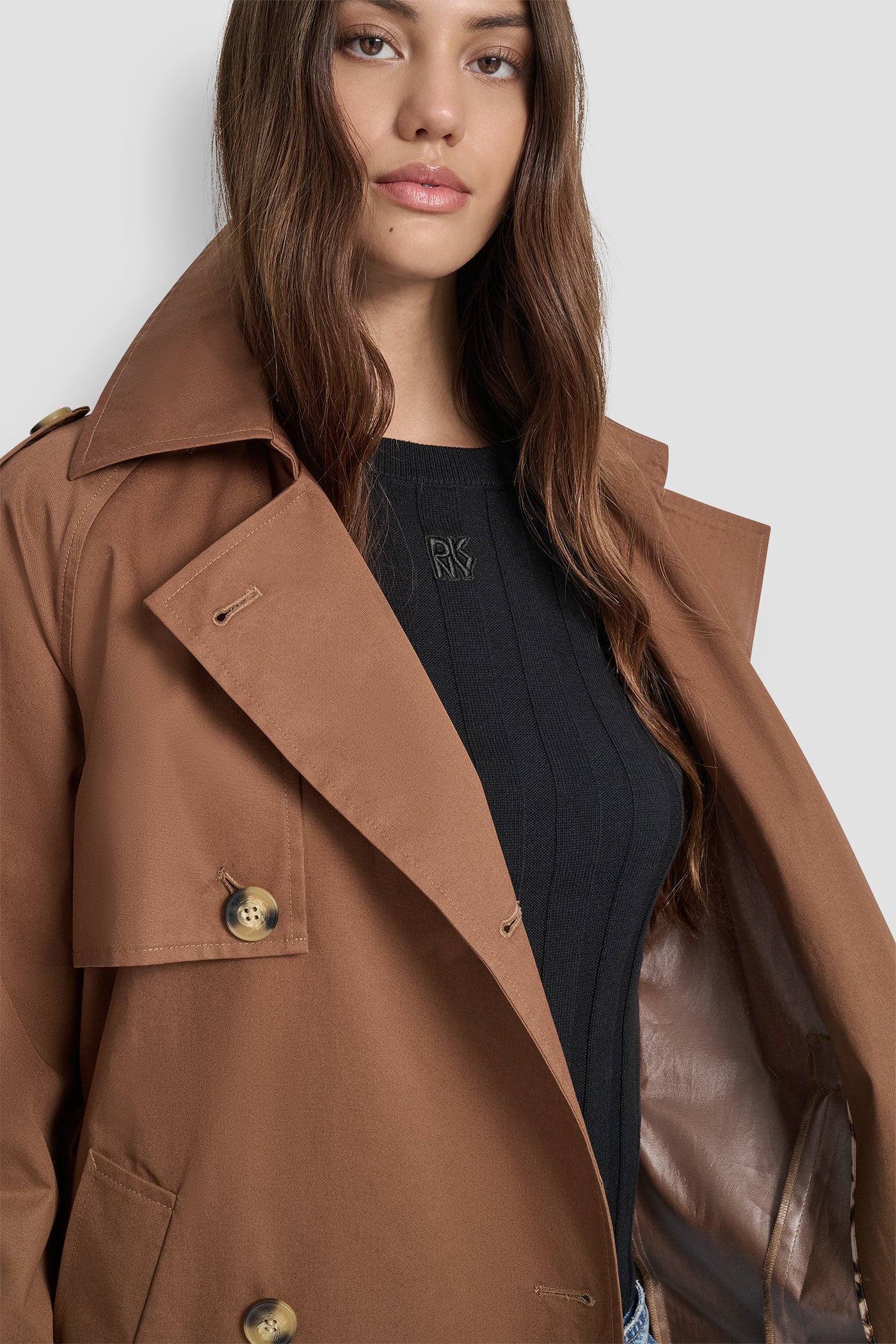DOUBLE-BREASTED TRENCH COAT - Image 4