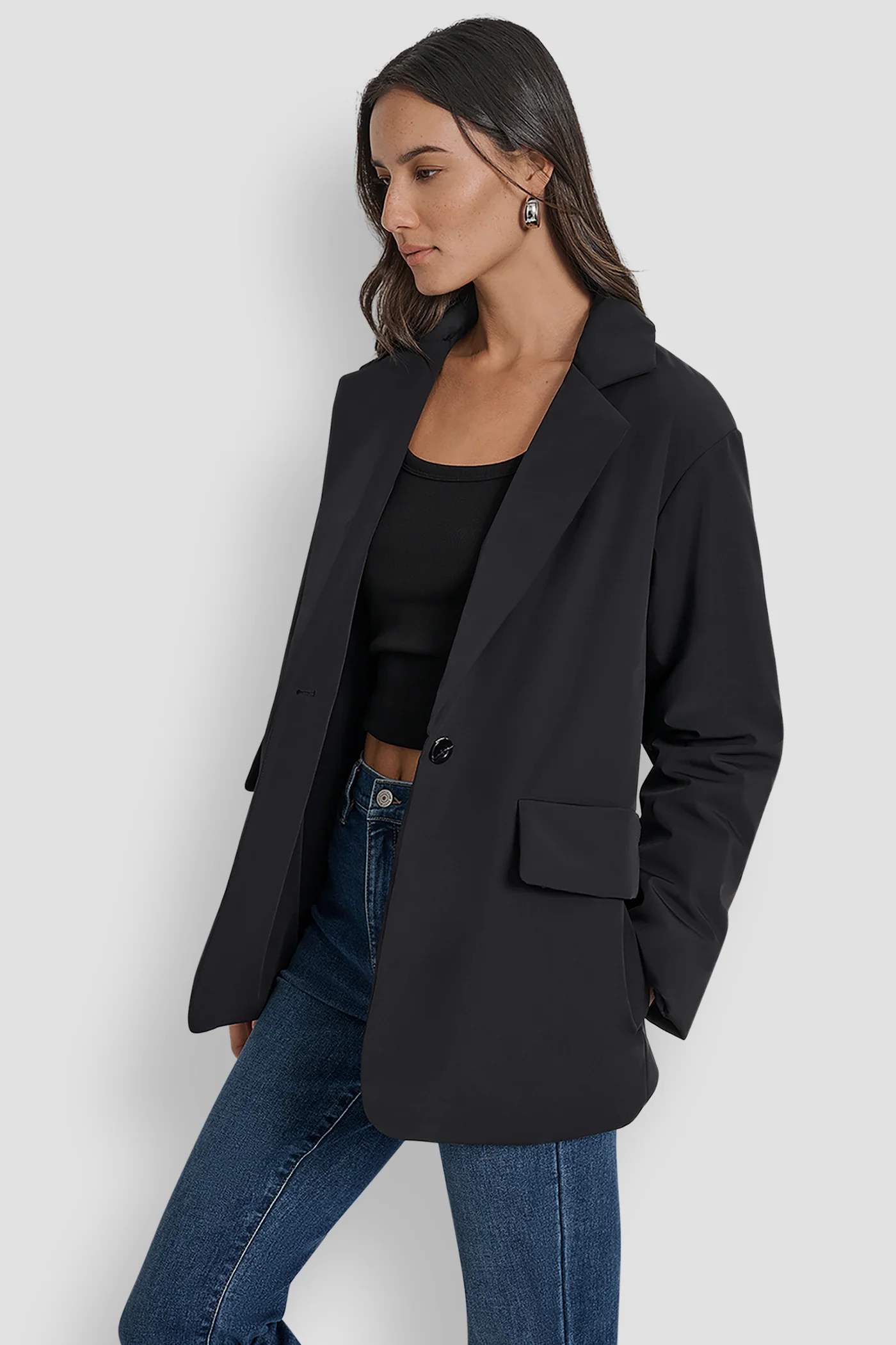 BLAZER STYLE PUFFER JACKET - Image 3