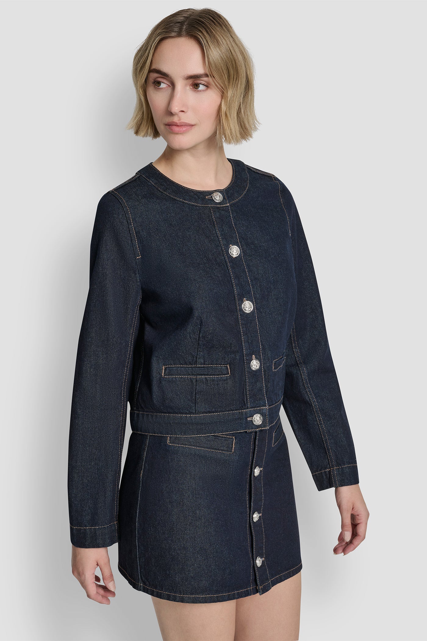 DENIM CARDIGAN - Image 3