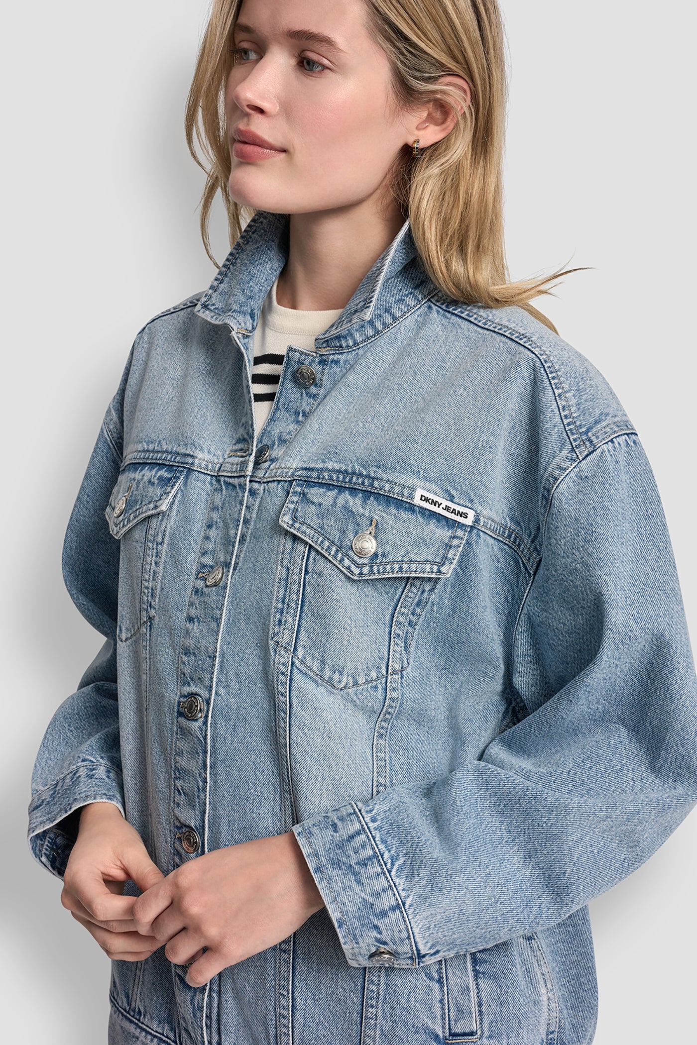 OVERSIZED TRUCKER JACKET - Image 6