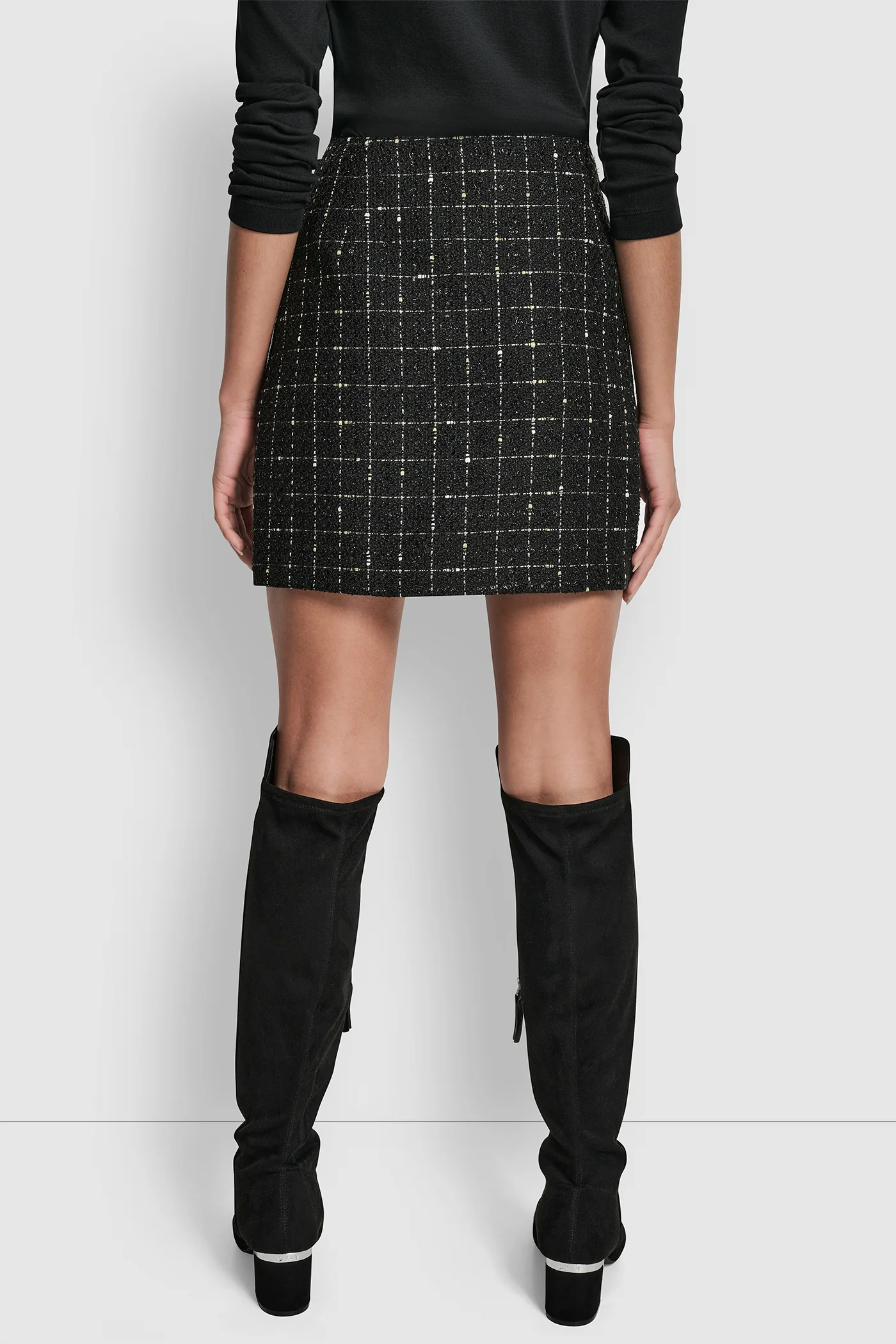 BOUCLE TWEED MINI SKIRT - Image 2