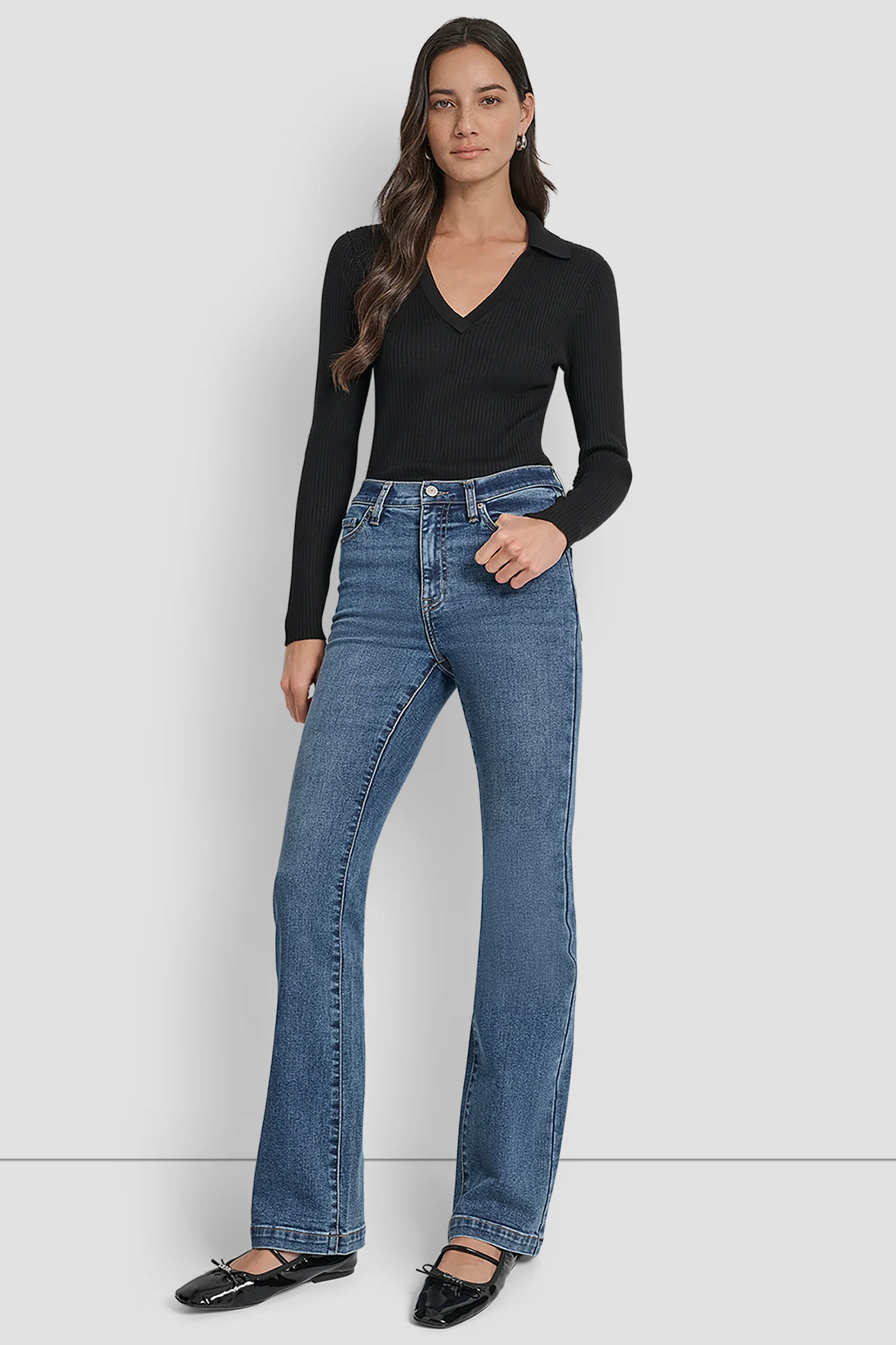 WILLIAMSBURG HIGH RISE FLARE 32 INCH INSEAM - Image 5