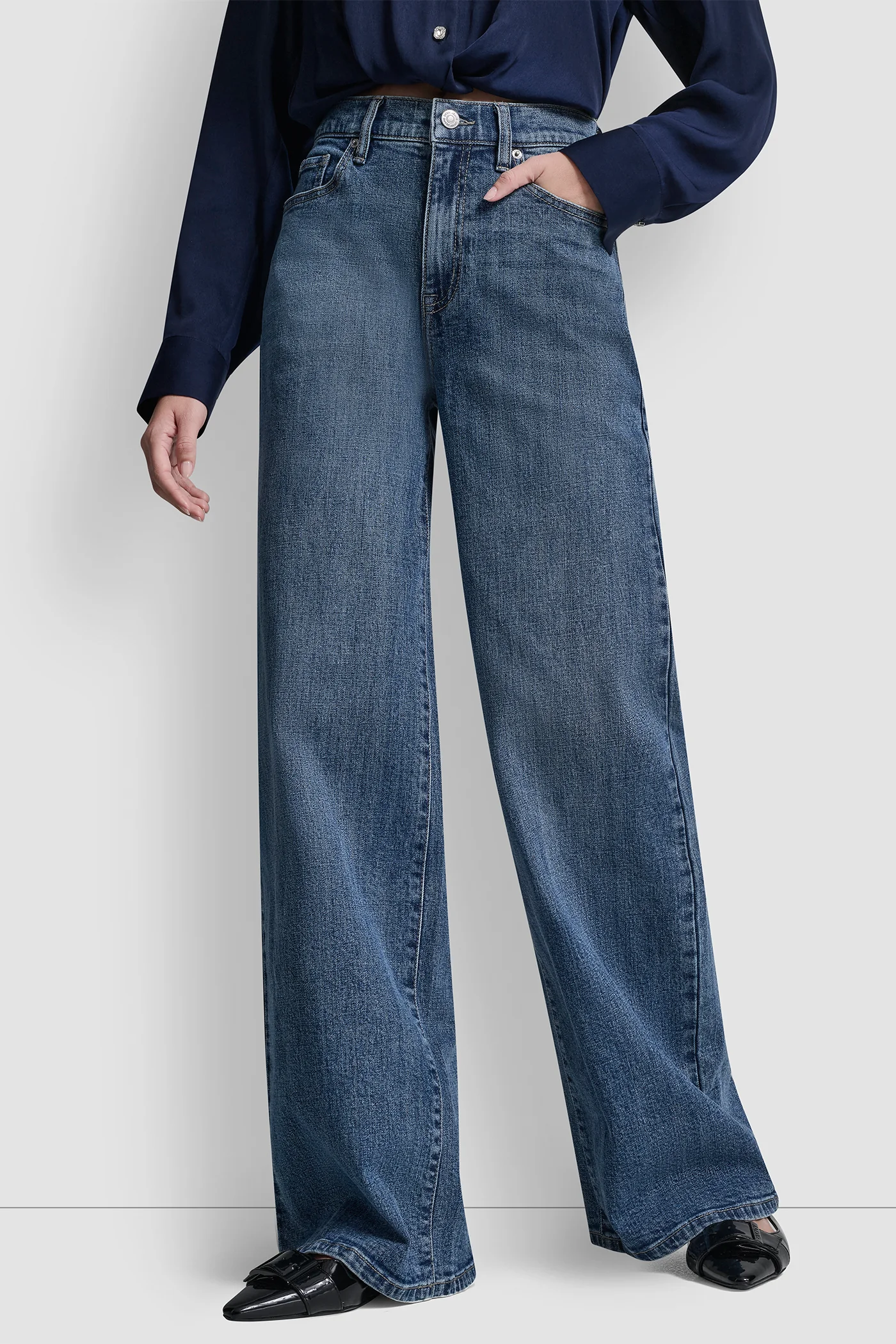 HIGH RISE TAILORED WIDE LEG - Image 3