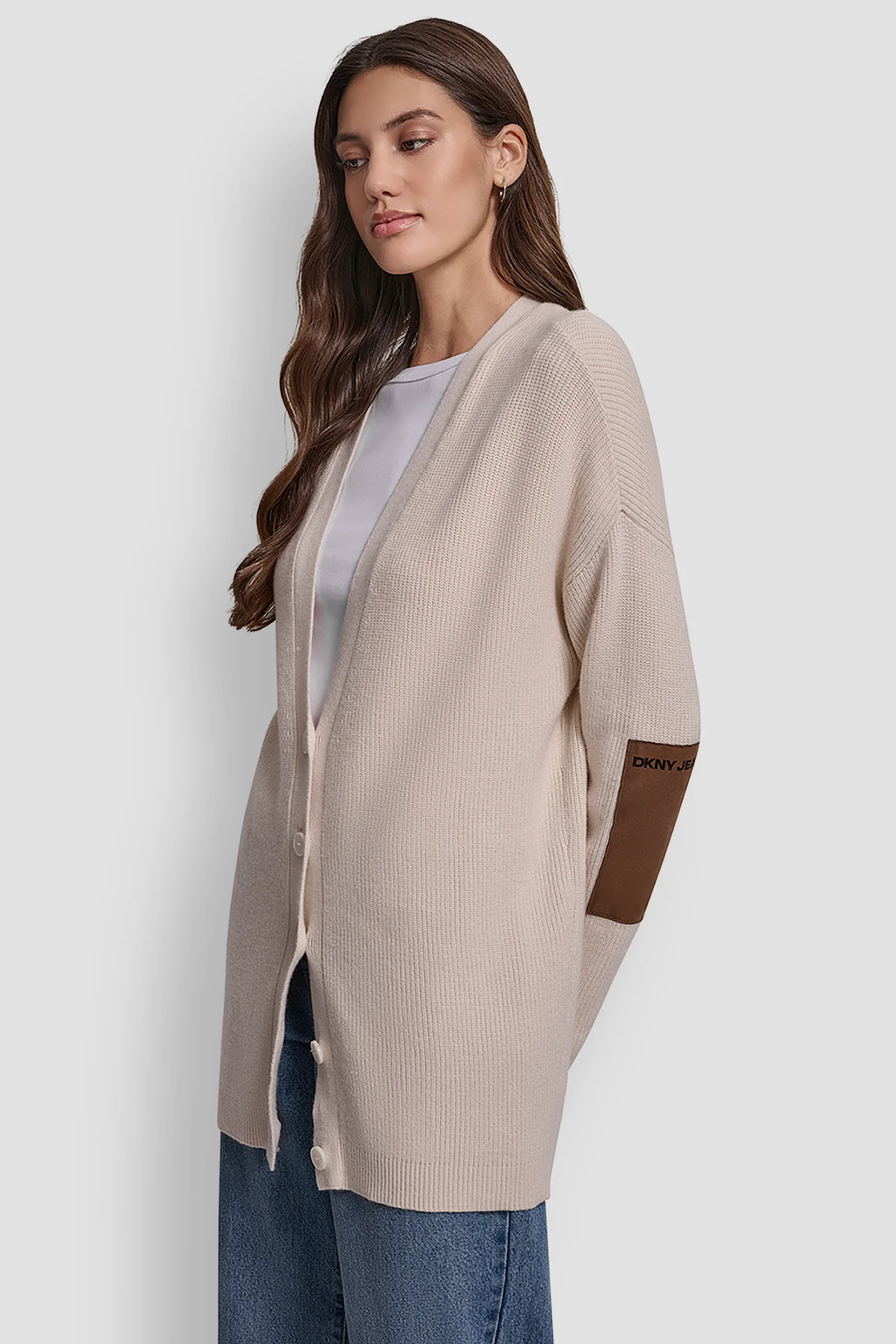 PATCH-EMBELLISHED CARDIGAN - Image 3