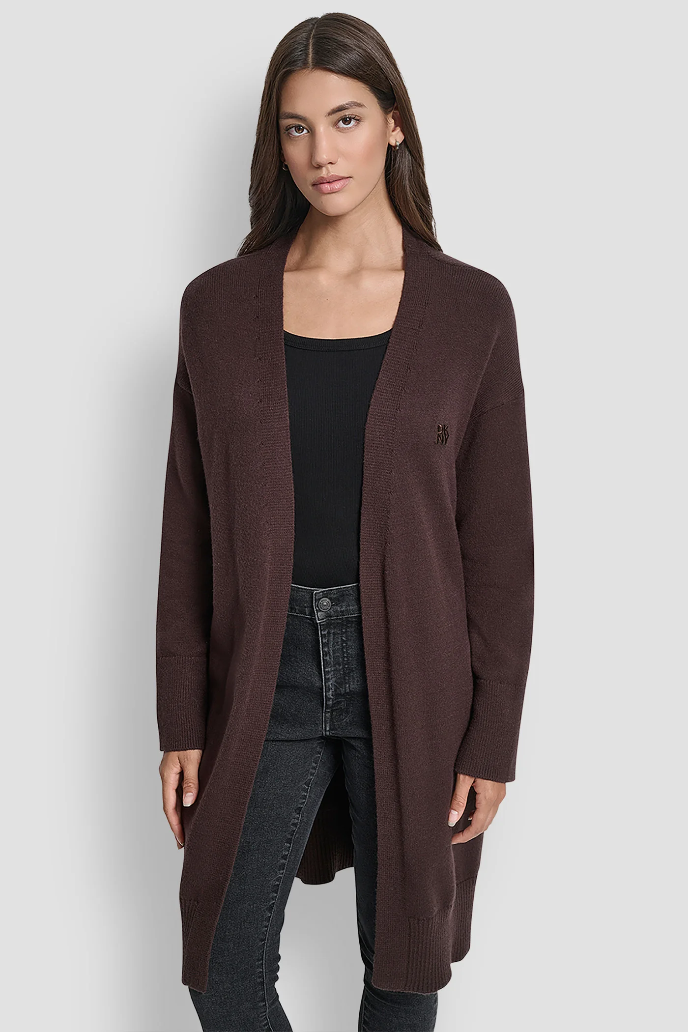 BELTED LOGO-EMBELLISHED CARDIGAN - Image 2