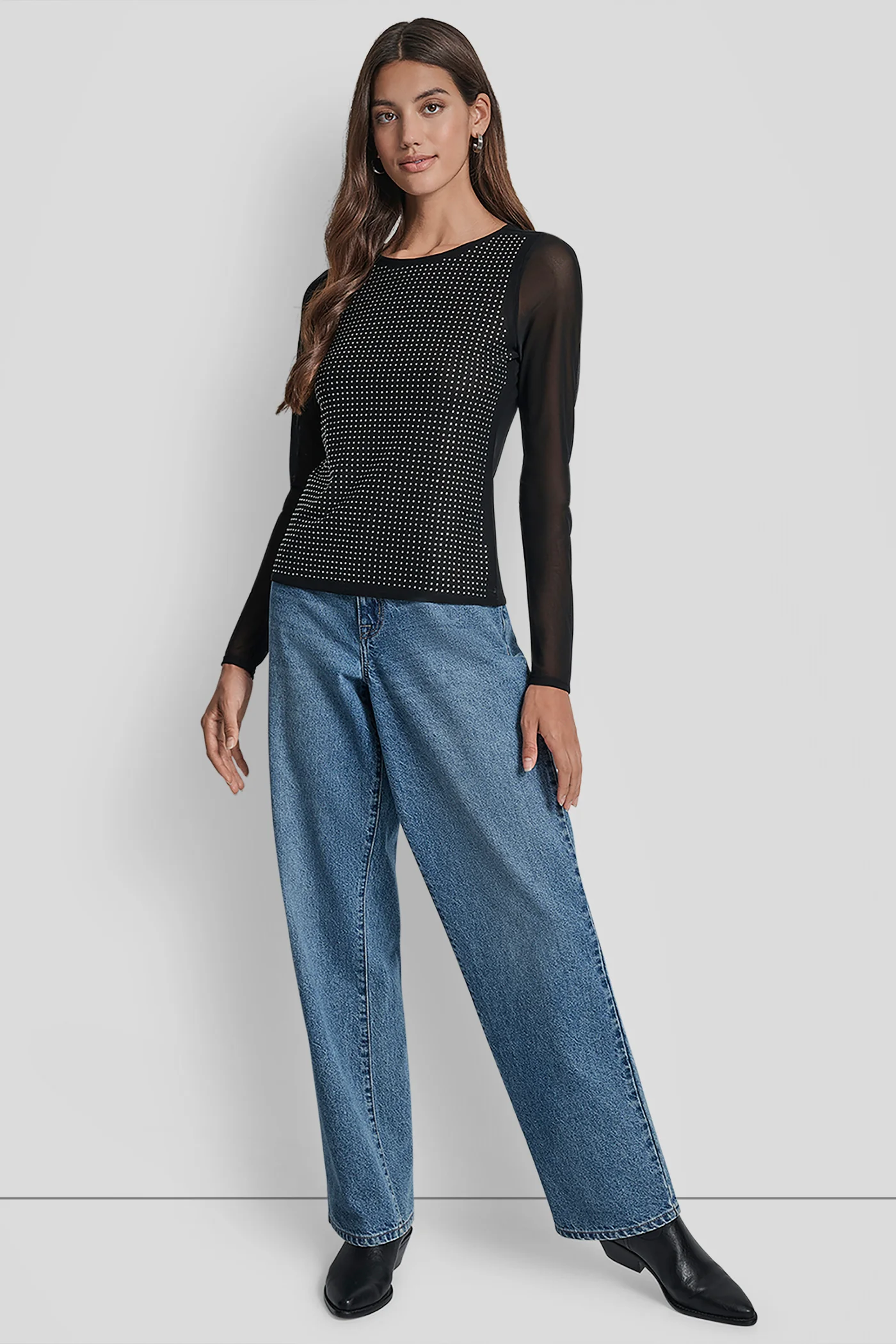STUDDED MESH TOP - Image 7
