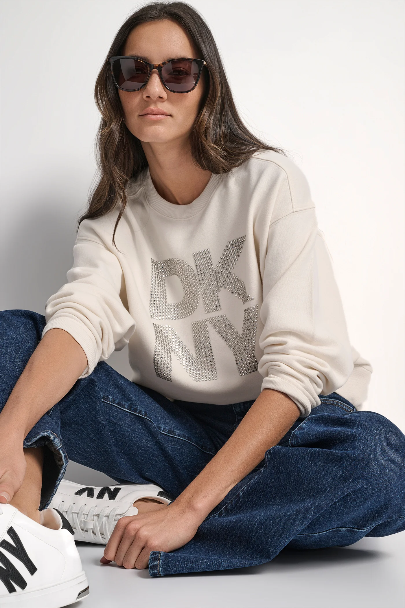 EMBELLISHED LOGO SWEATSHIRT - Image 7