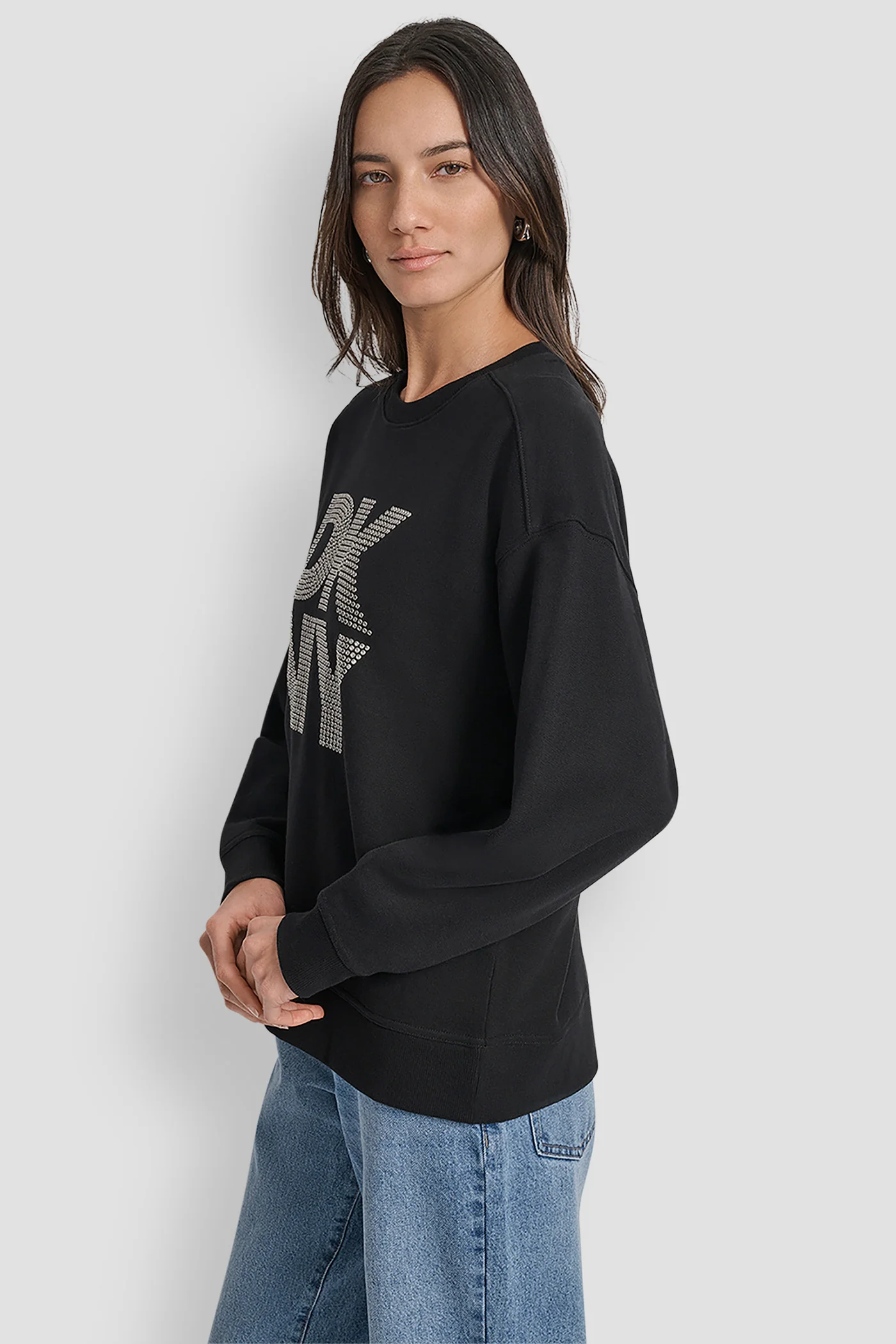 EMBELLISHED LOGO SWEATSHIRT - Image 3