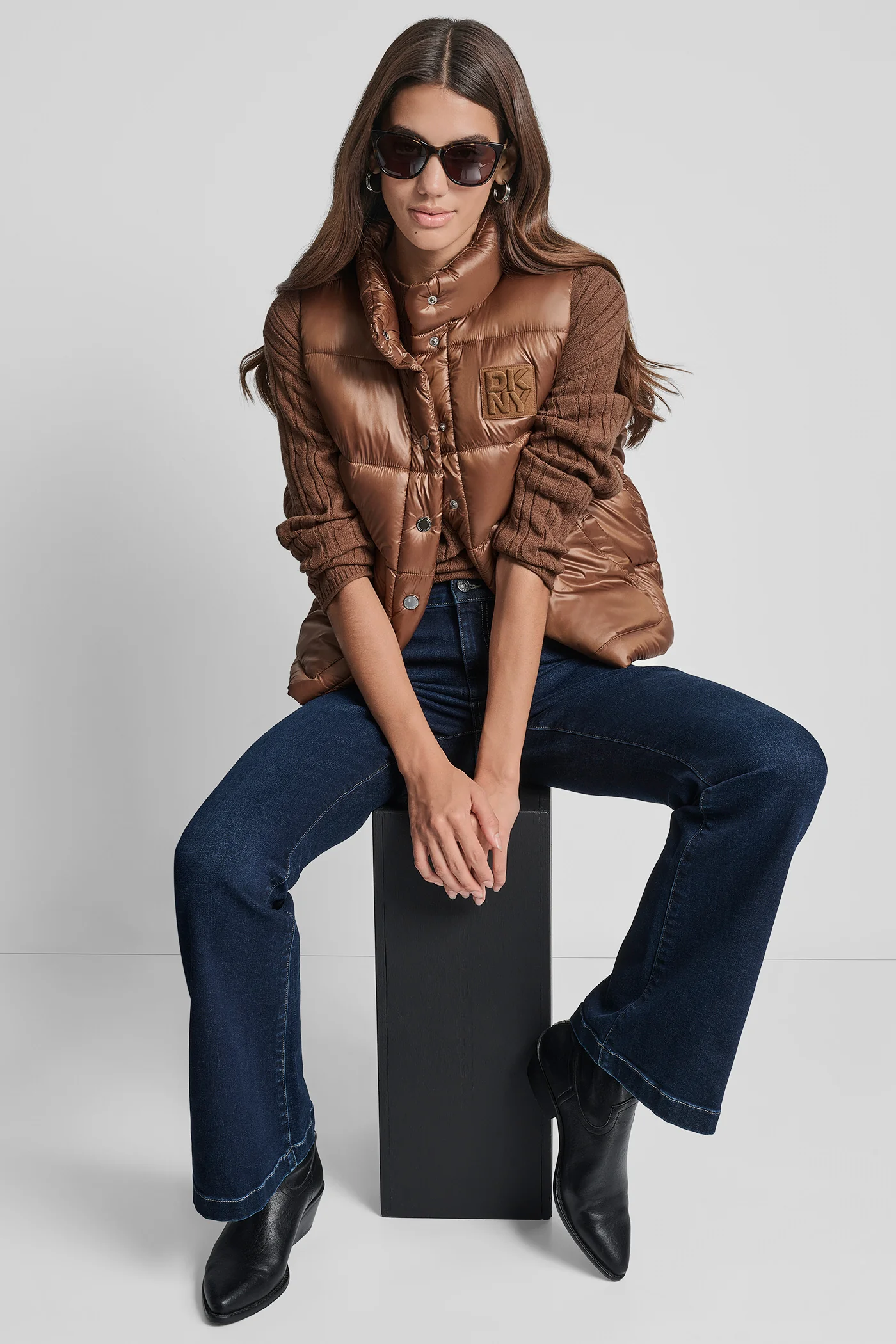 LOGO-EMBROIDERED PUFFER VEST - Image 8