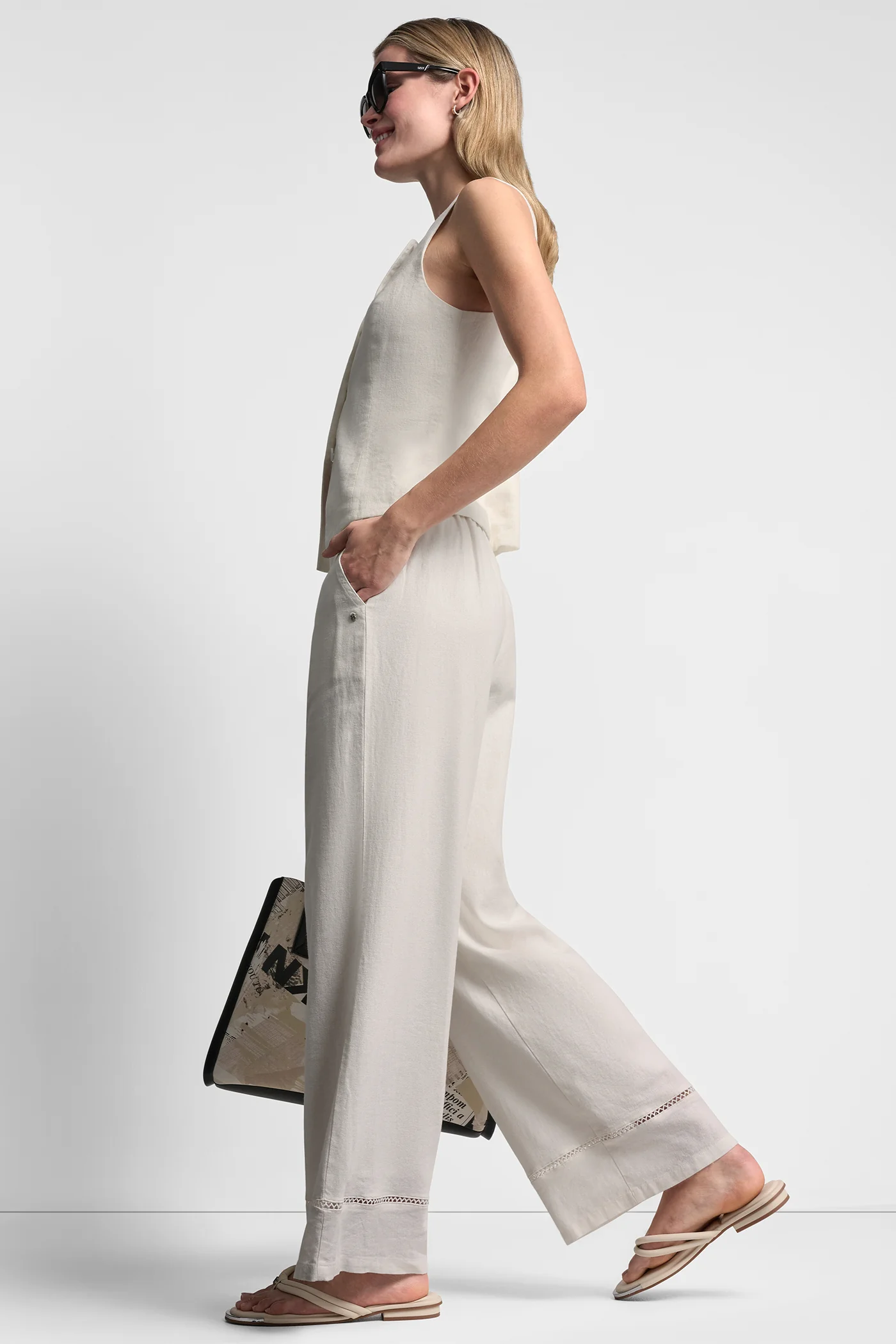 LINEN-BLEND PANT - Image 5