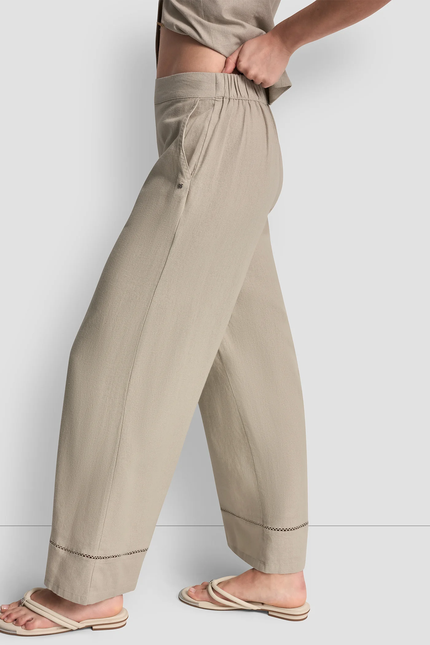 LINEN-BLEND PANT - Image 2