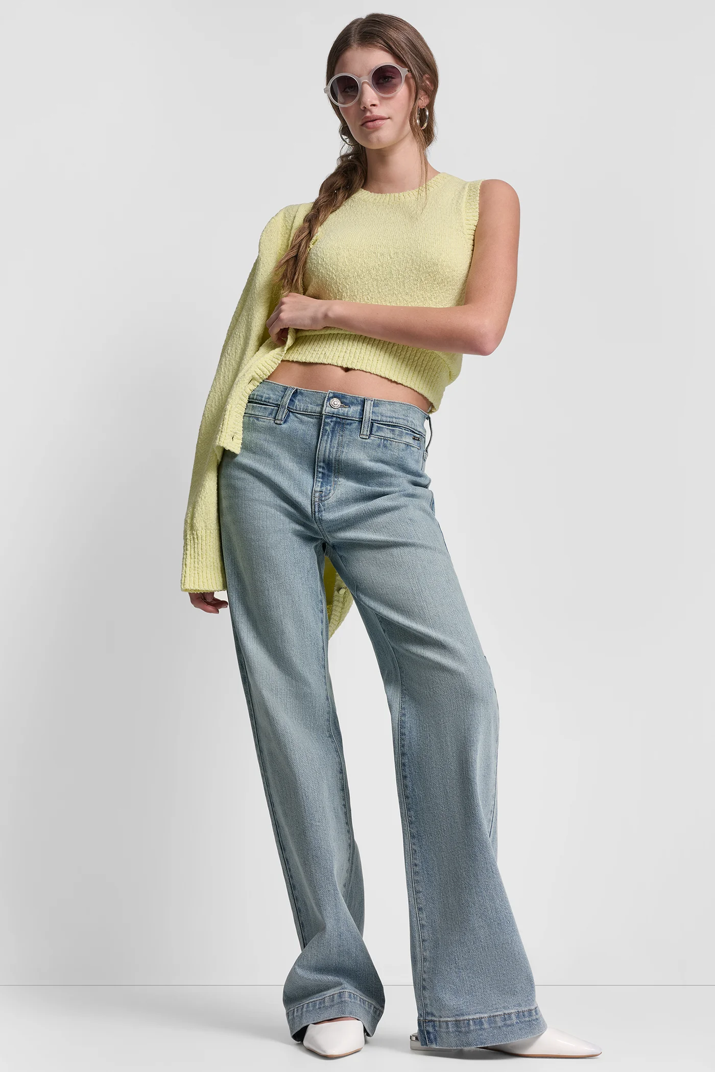 CREW NECK SLEEVELESS SWEATER - Image 6