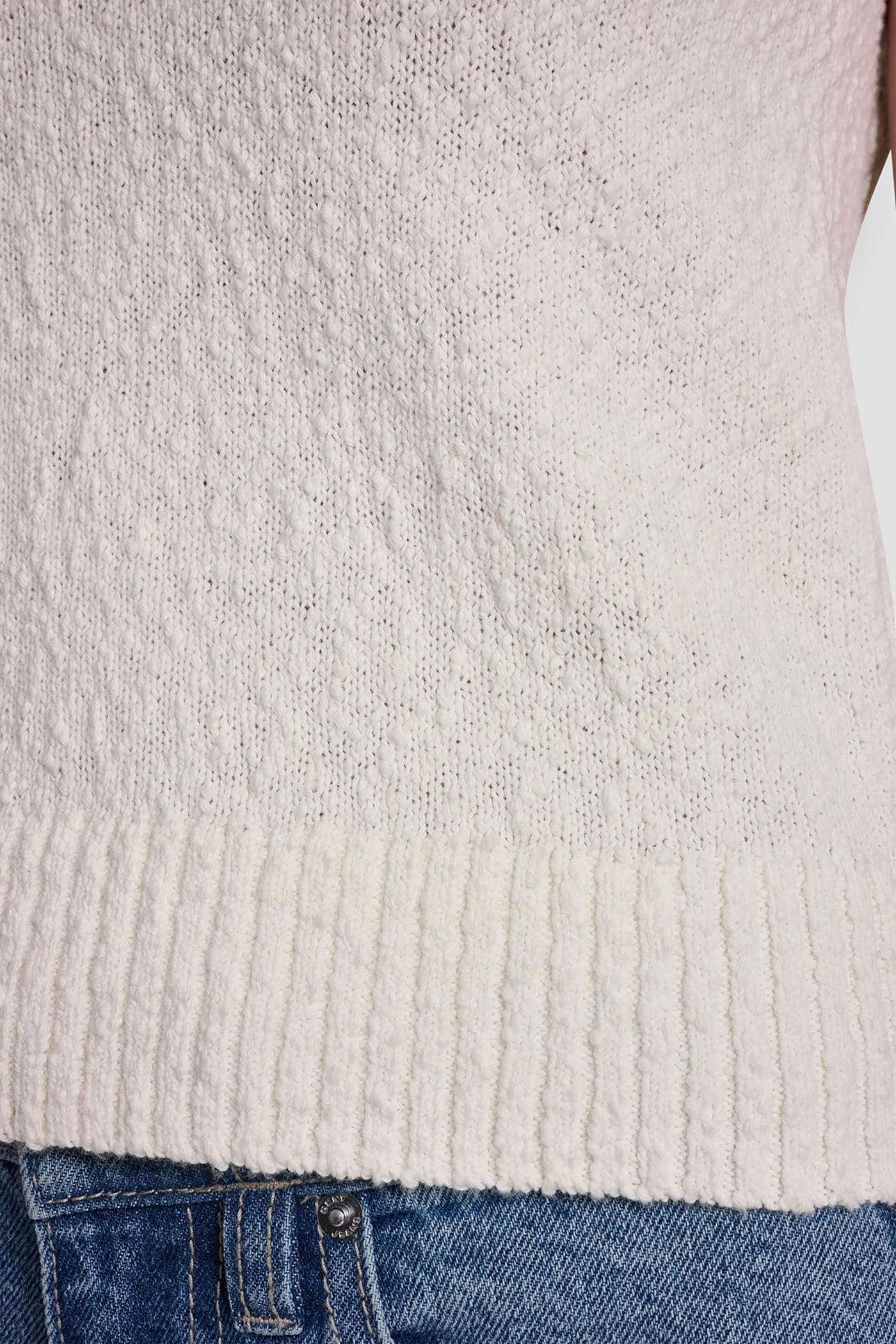 CREW NECK SLEEVELESS SWEATER - Image 6