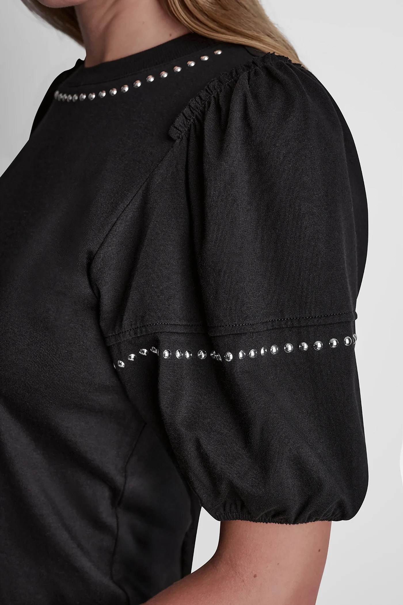 DOME STUDS MINI RUFFLE SHIRT - Image 6