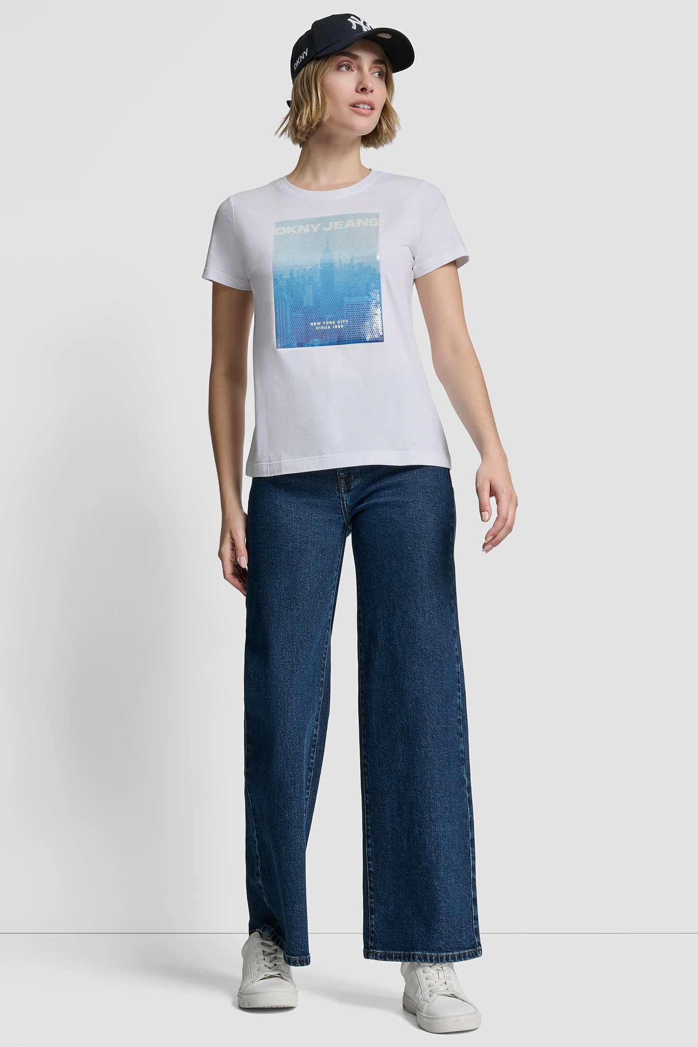 SEQUIN GRAPHIC LOGO TEE - Image 6