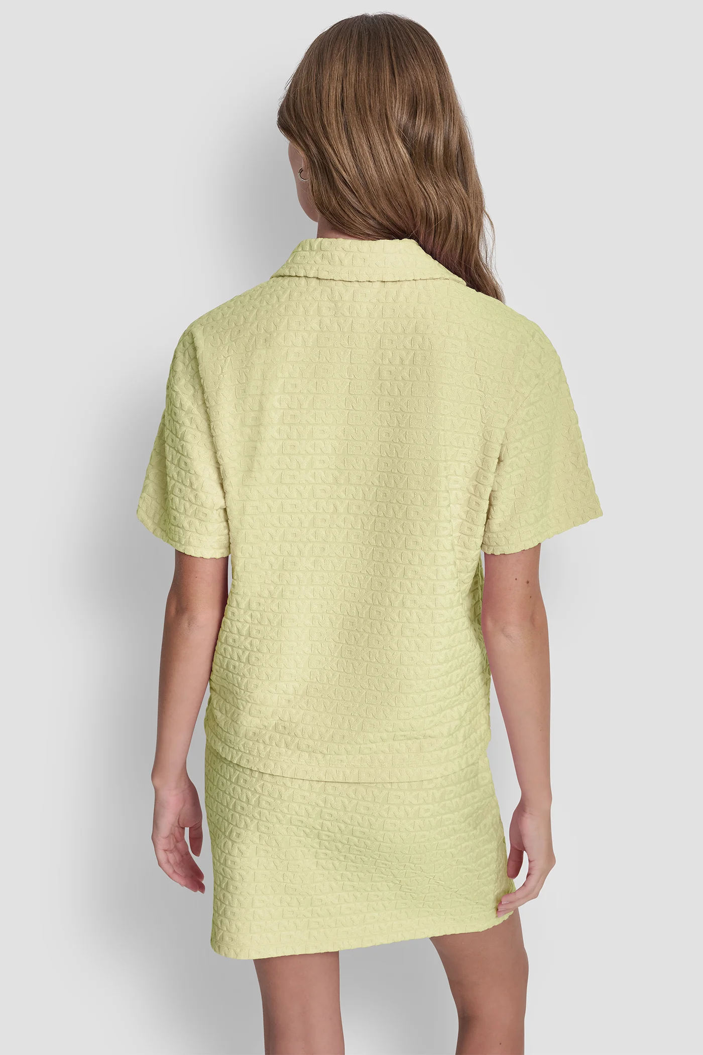 LOGO JACQUARD BOXY POLO TEE - Image 2