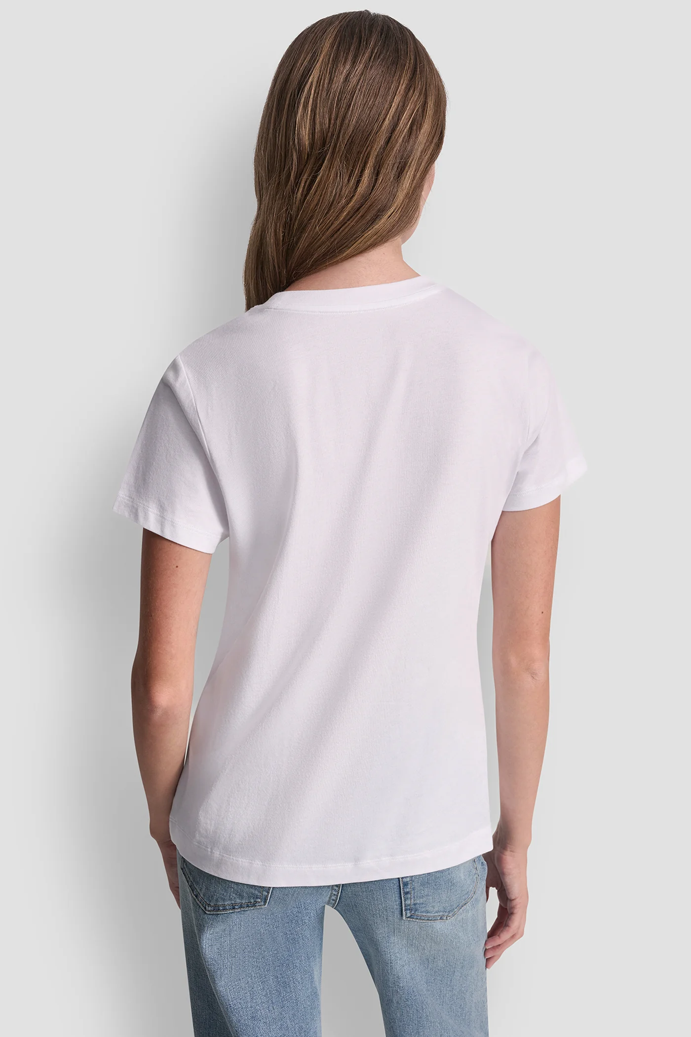 DKNY RHINESTONE GRAFITI TEE - Image 2