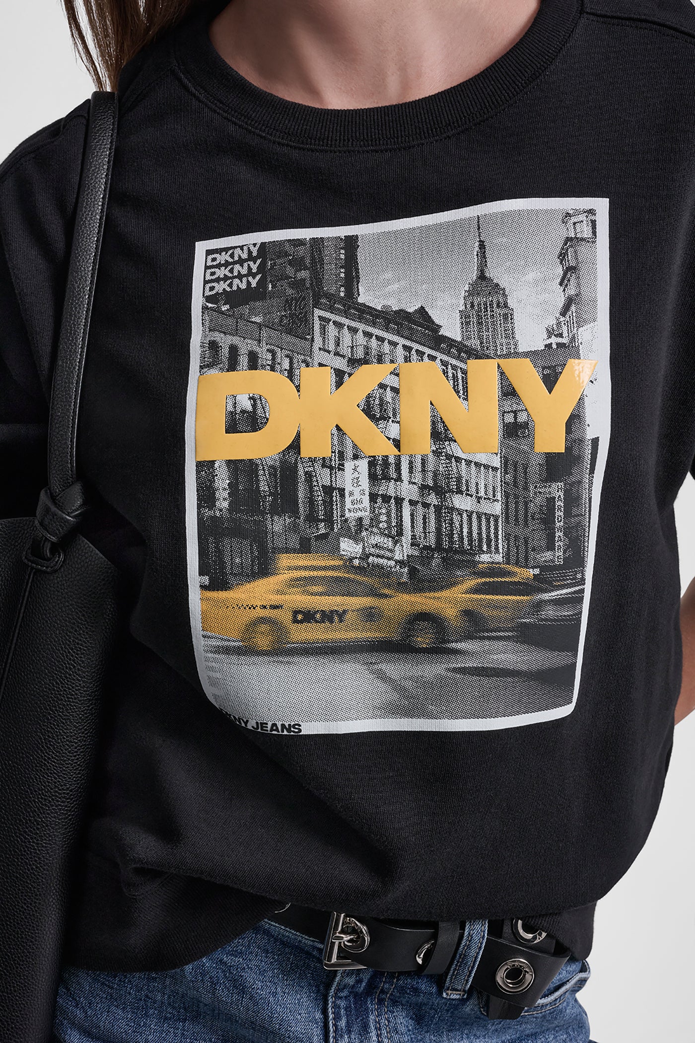 DKNY TAXI PHOTOREAL LOGO SWEATSHIRT - Image 5