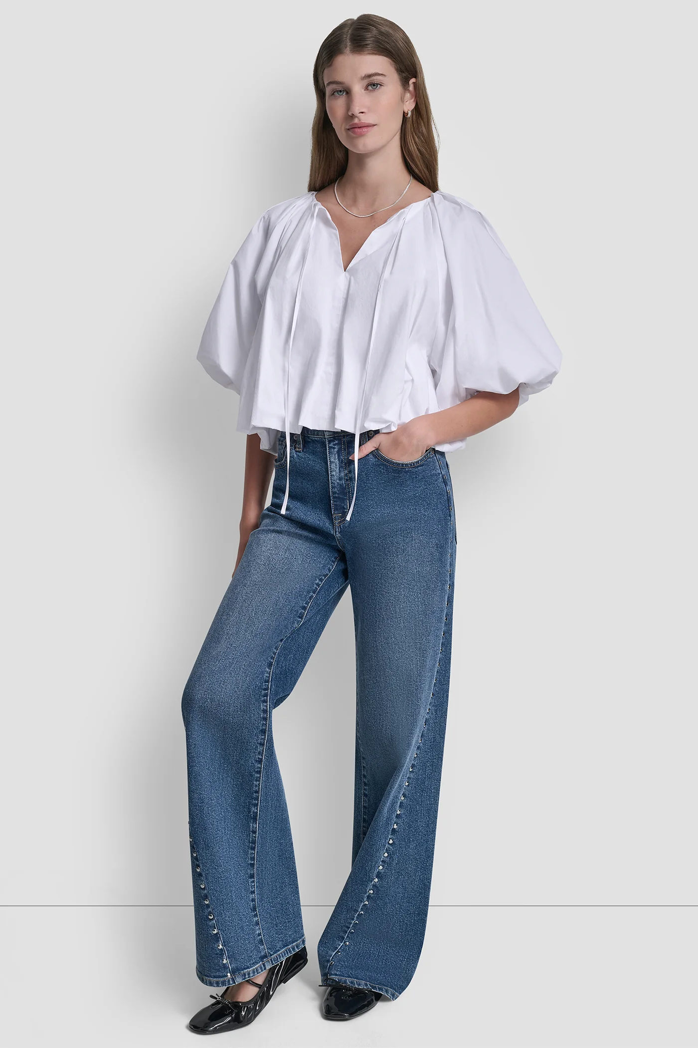 SHORT-SLEEVE BUBBLE TOP - Image 6