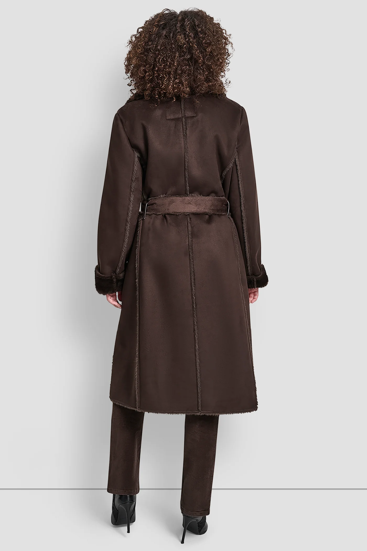 BELTED FAUX SHERLING - Image 2