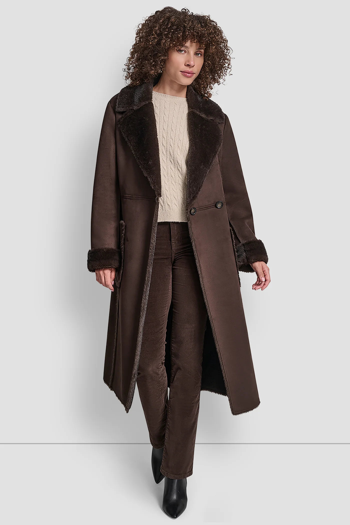 BELTED FAUX SHERLING - Image 8