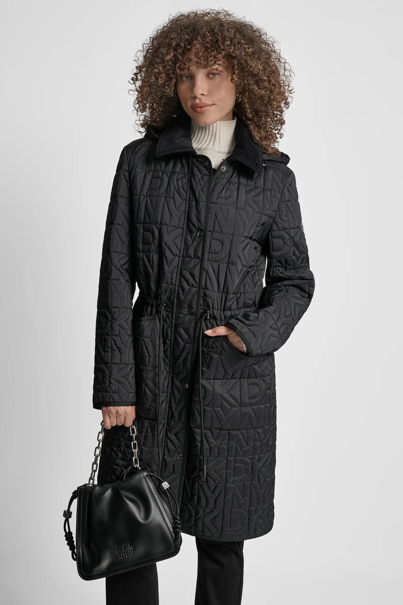 LONG QUILTED COAT