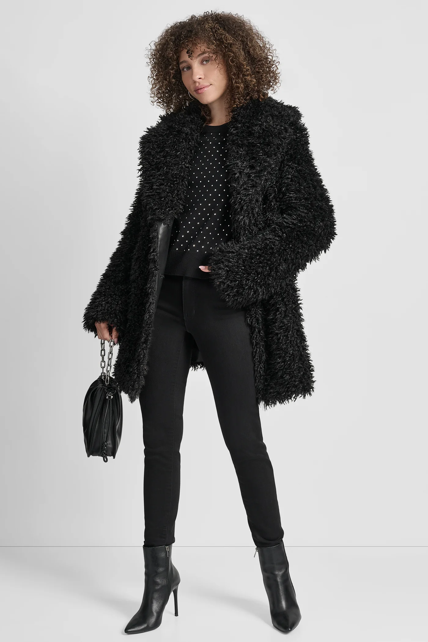 FAUX TEDDY FUR JACKET - Image 8