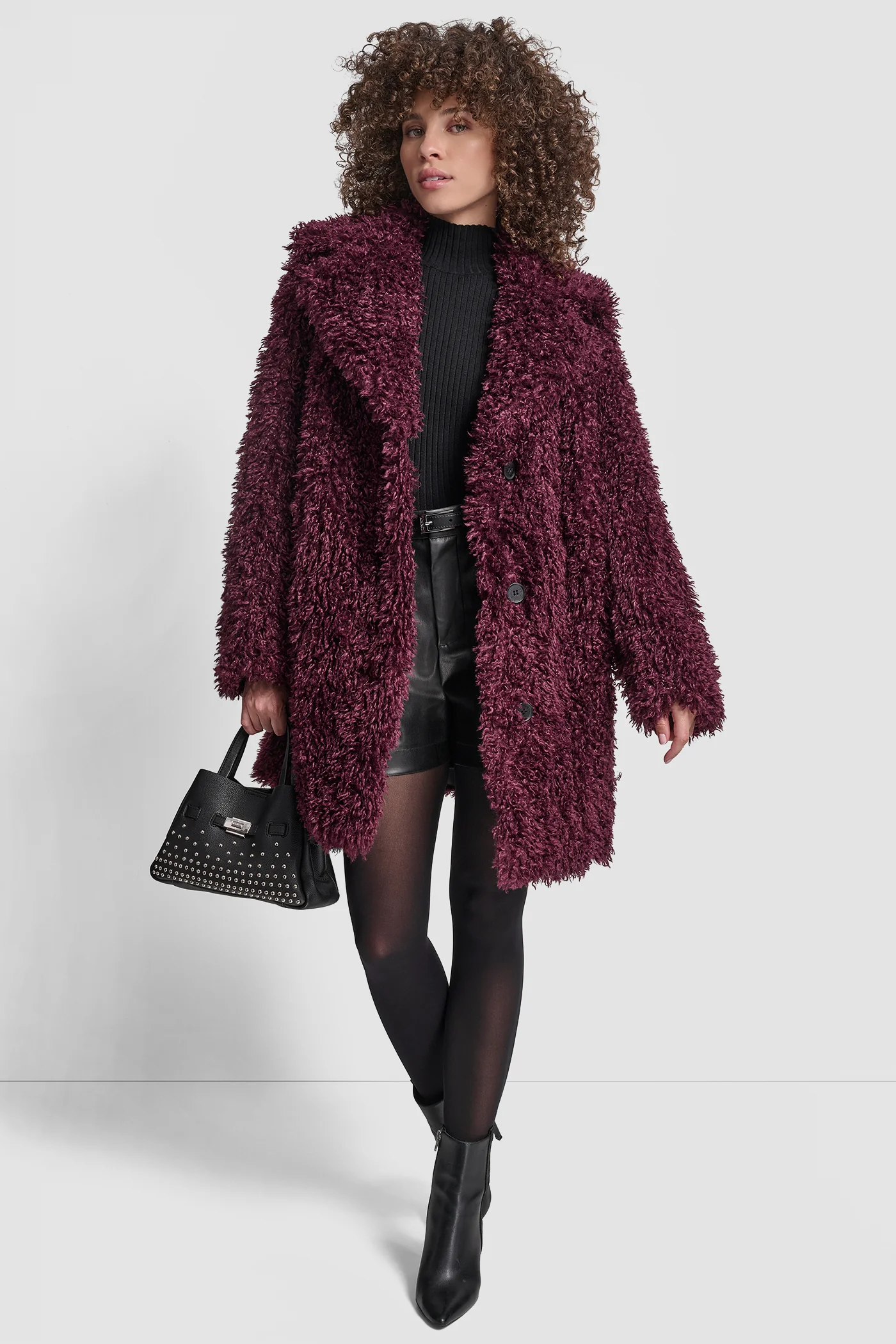 FAUX TEDDY FUR JACKET - Image 7