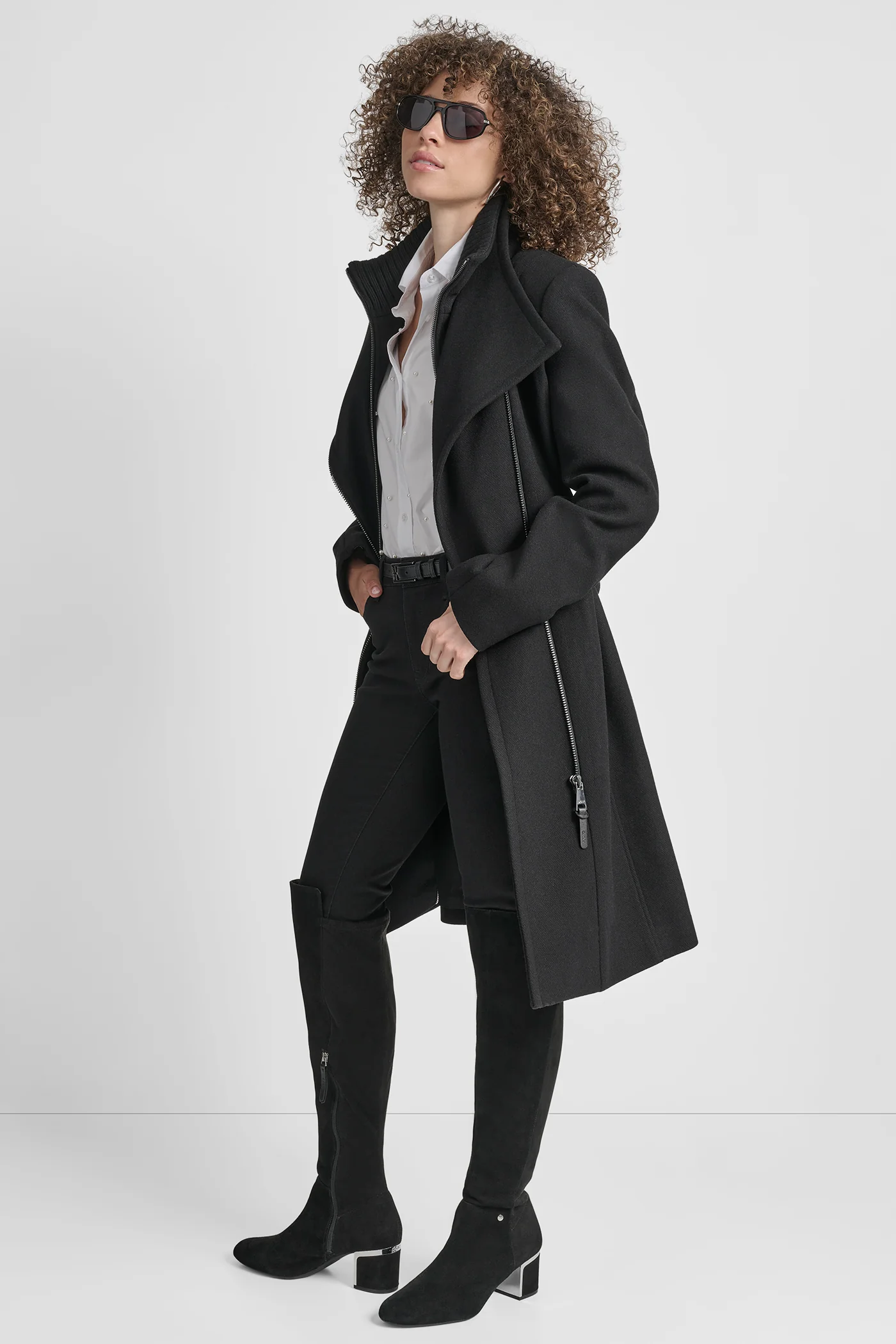 WOOL WRAP JACKET WITH INSERT - Image 11