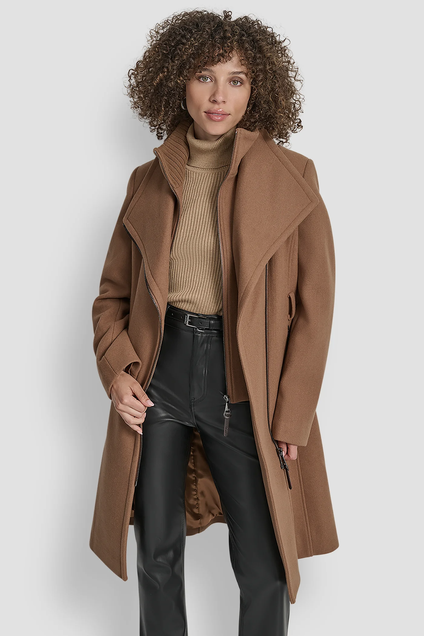 WOOL WRAP JACKET WITH INSERT - Image 7