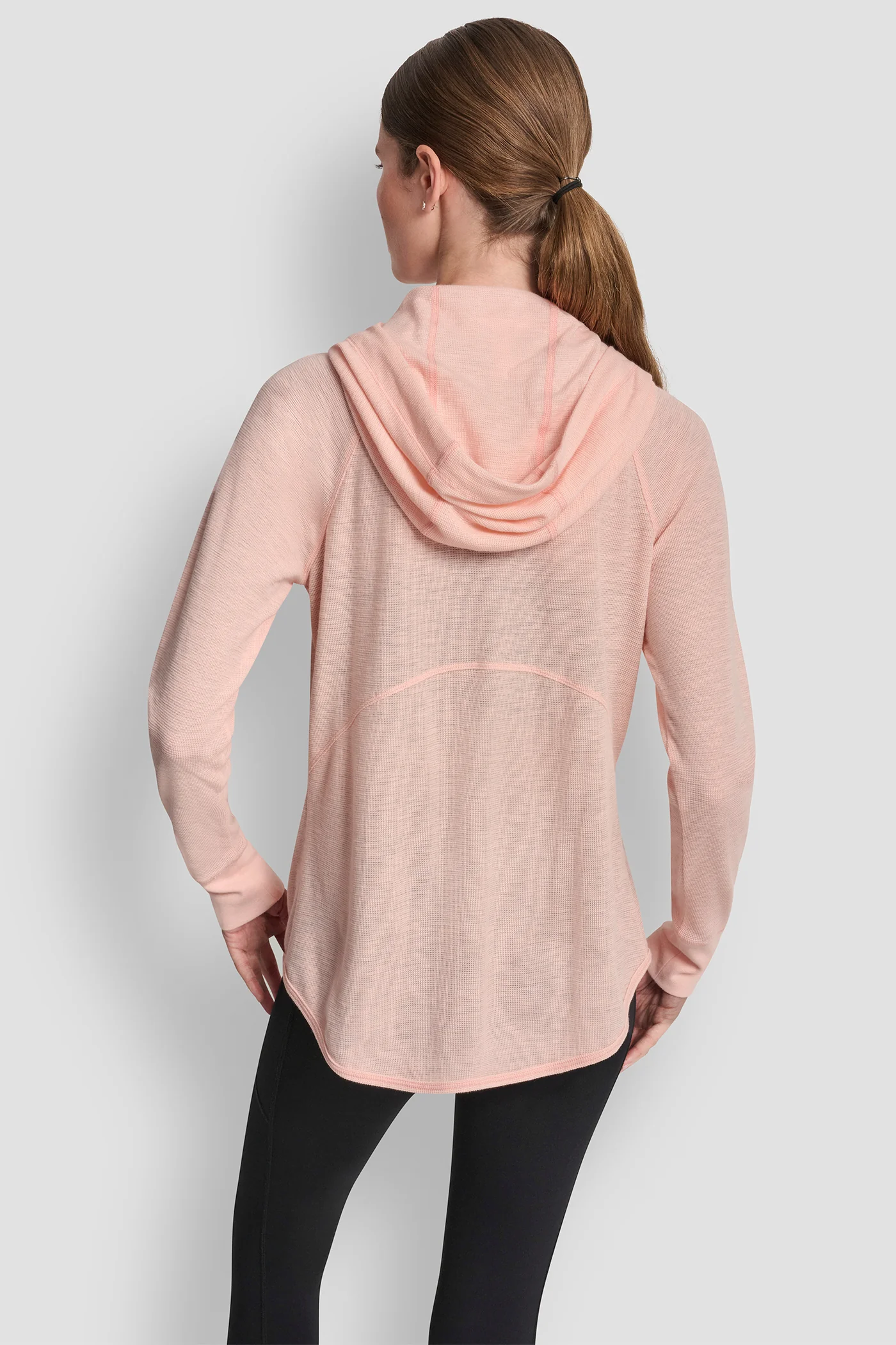 WAFFLE-KNIT HOODED JACKET - Image 2