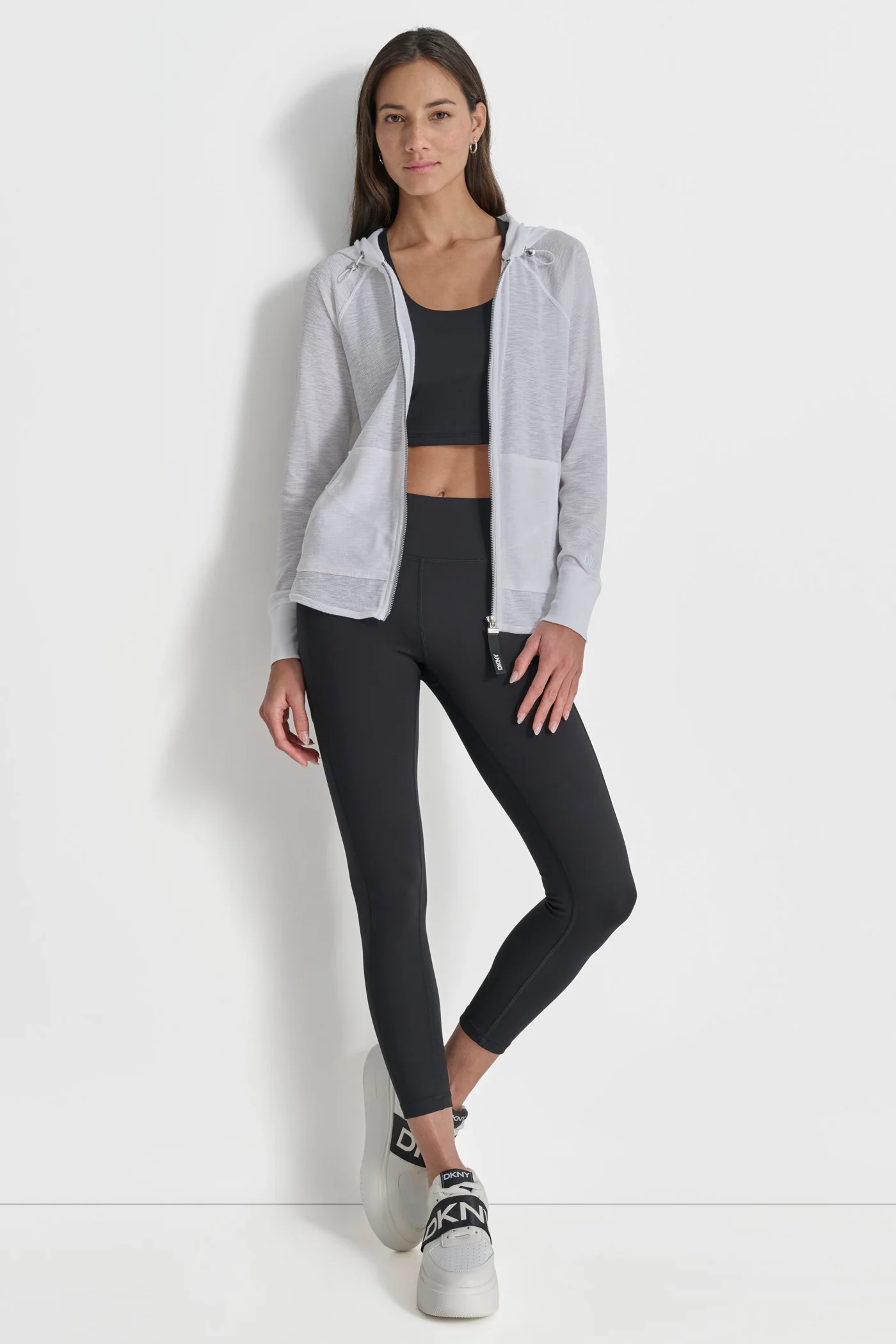 WAFFLE-KNIT HOODED JACKET - Image 6