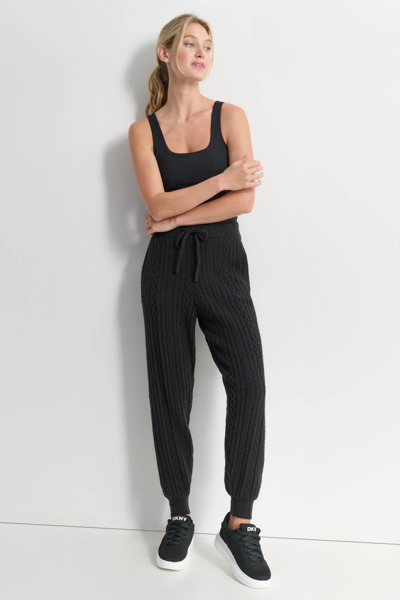 COZY CABLE SWEATER JOGGER - Image 3